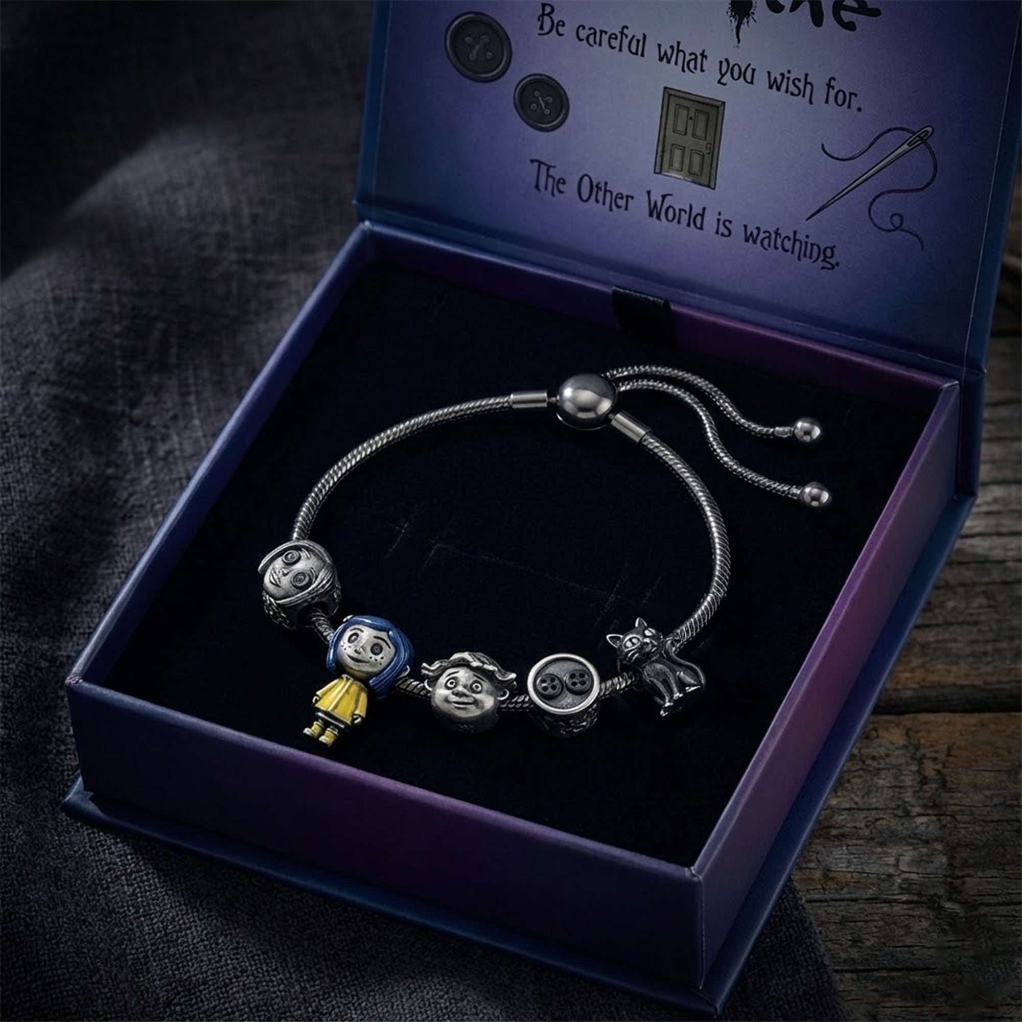 CRLN Adjustable Charm Bracelet TNSM