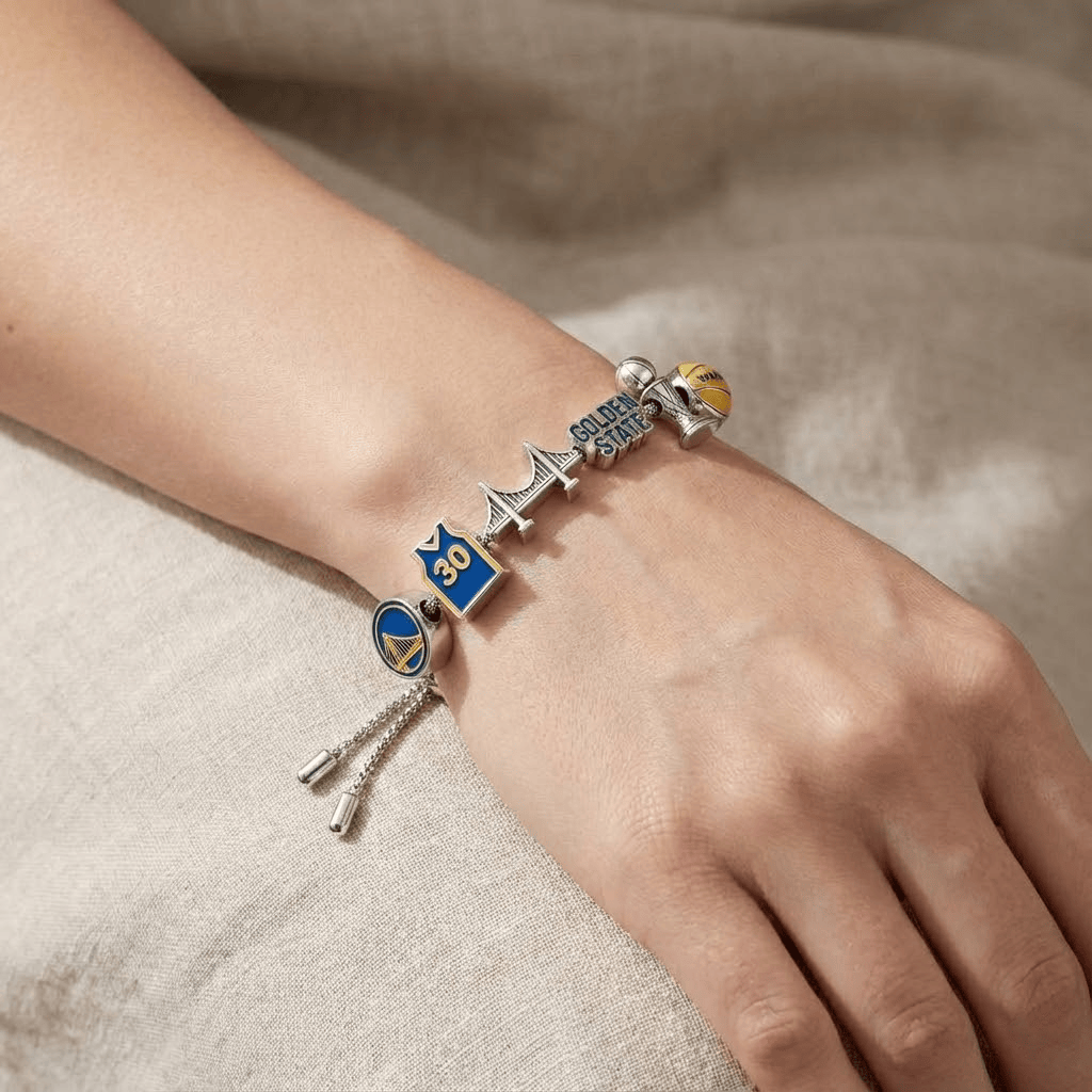 GSW Adjustable Charm Bracelet HTTT