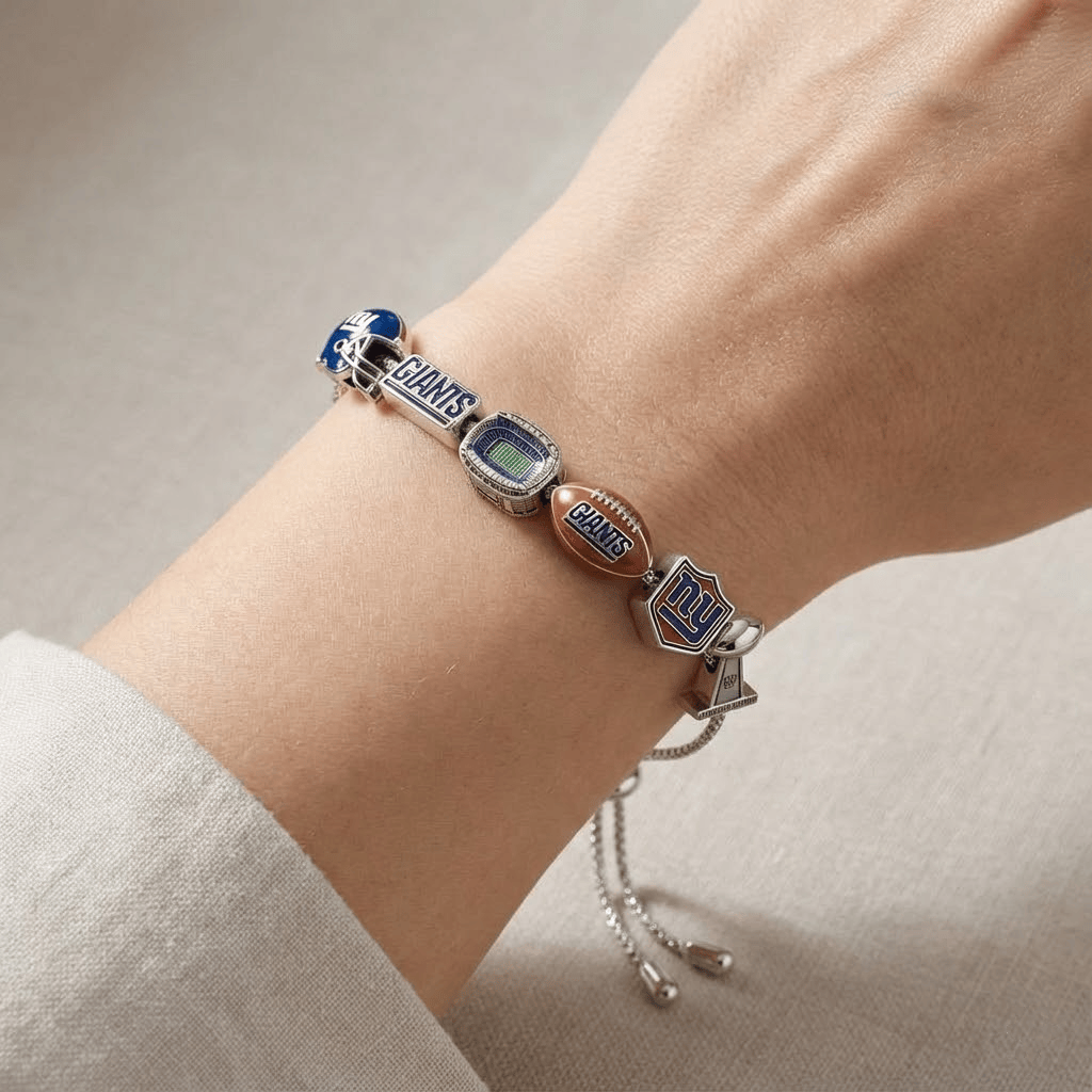 NYG Adjustable Charm Bracelet HTTT