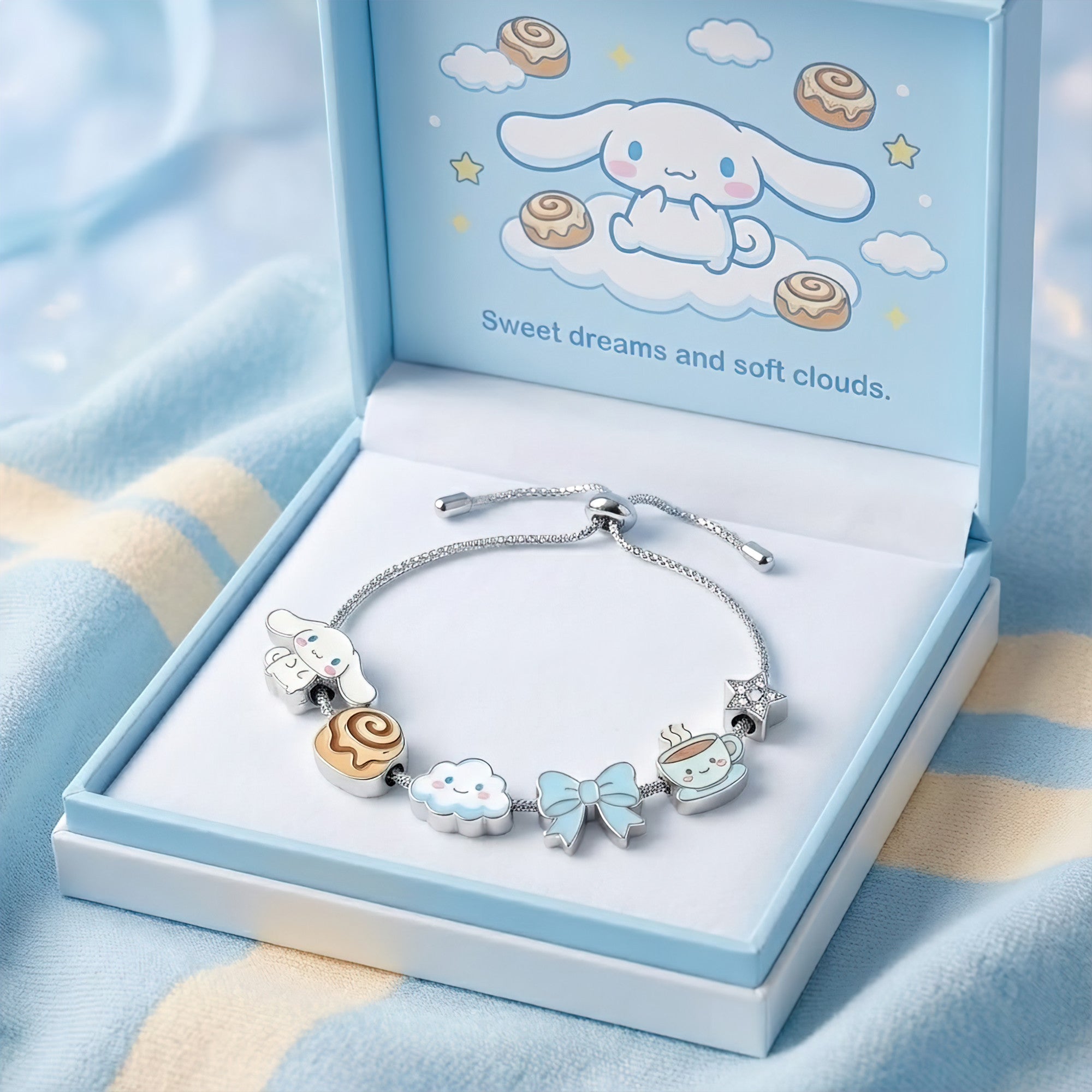 CNMR Adjustable Charm Bracelet TNSM