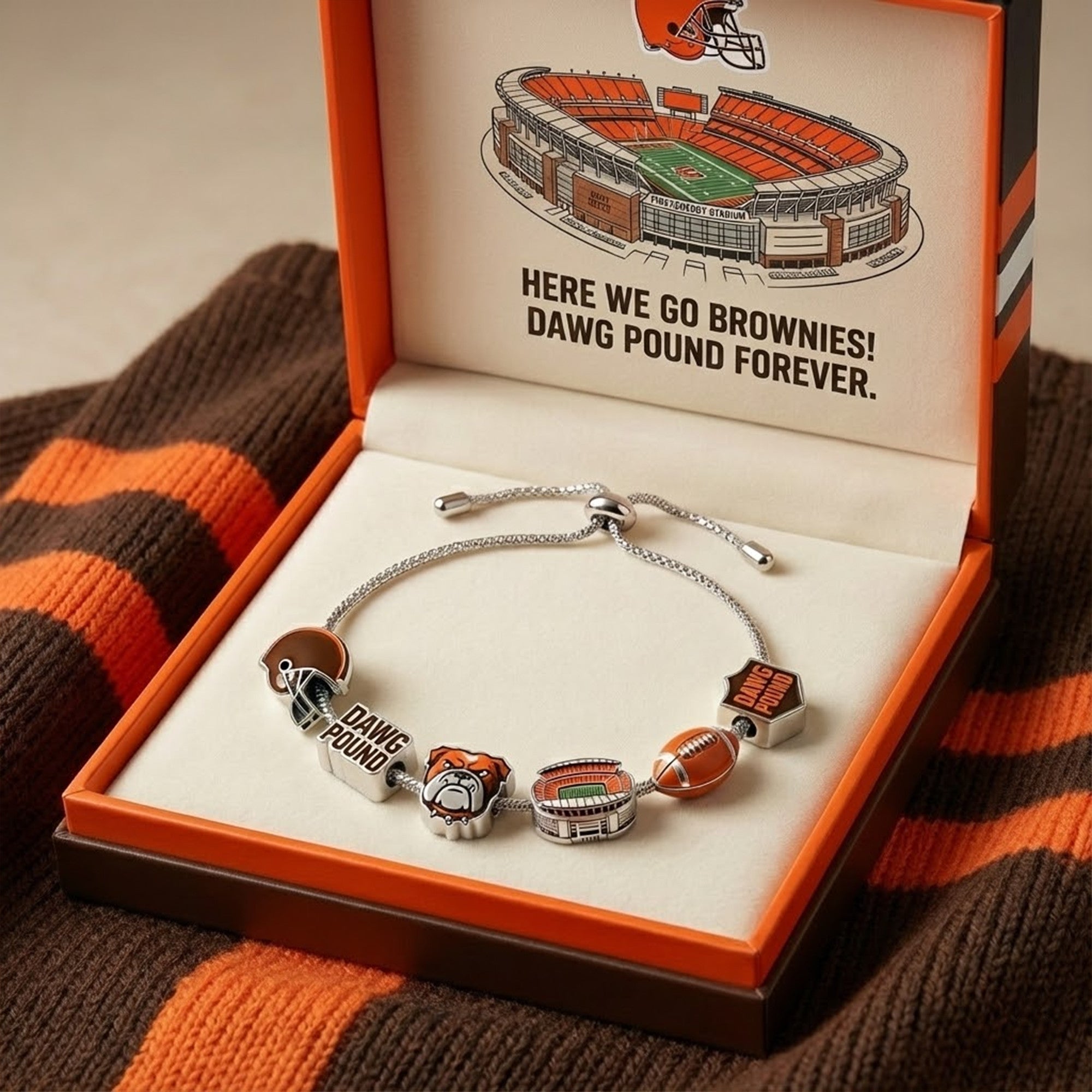 CLVB Adjustable Charm Bracelet HTTT