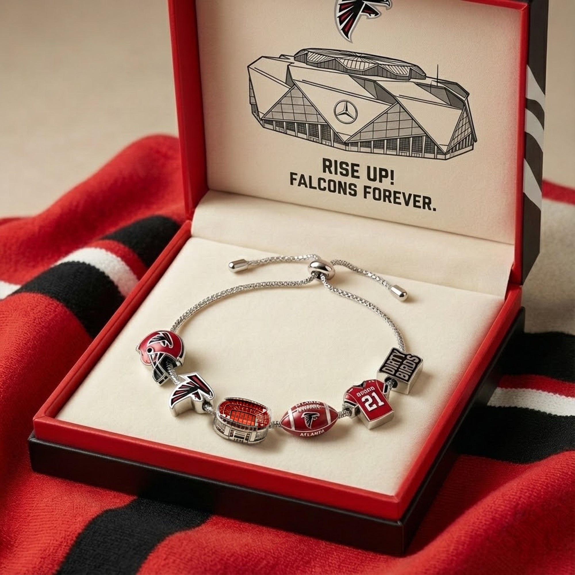 ATF Adjustable Charm Bracelet HTTT