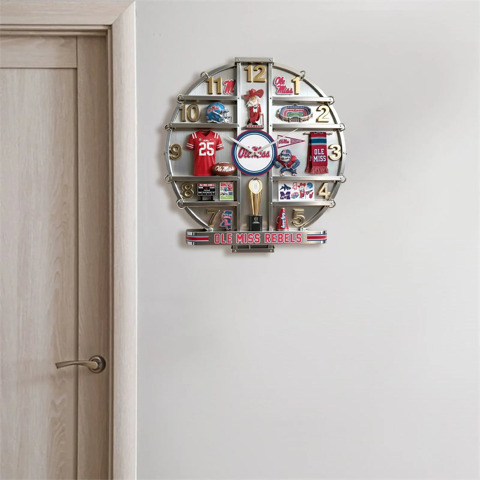 PREMIUM OMR Home Decorative Acrylic Wall Clock LNTH