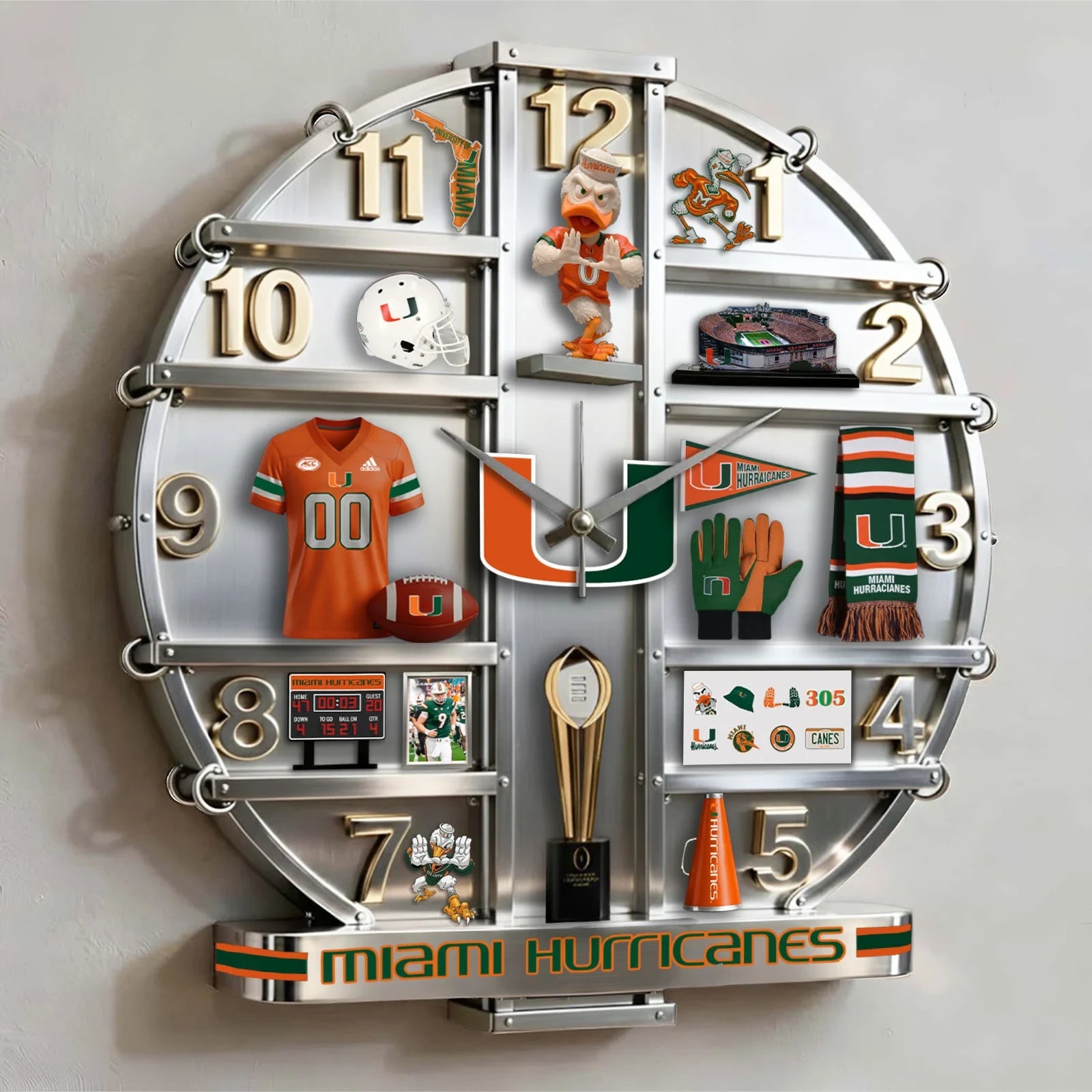 PREMIUM MHC Home Decorative Acrylic Wall Clock LNTH