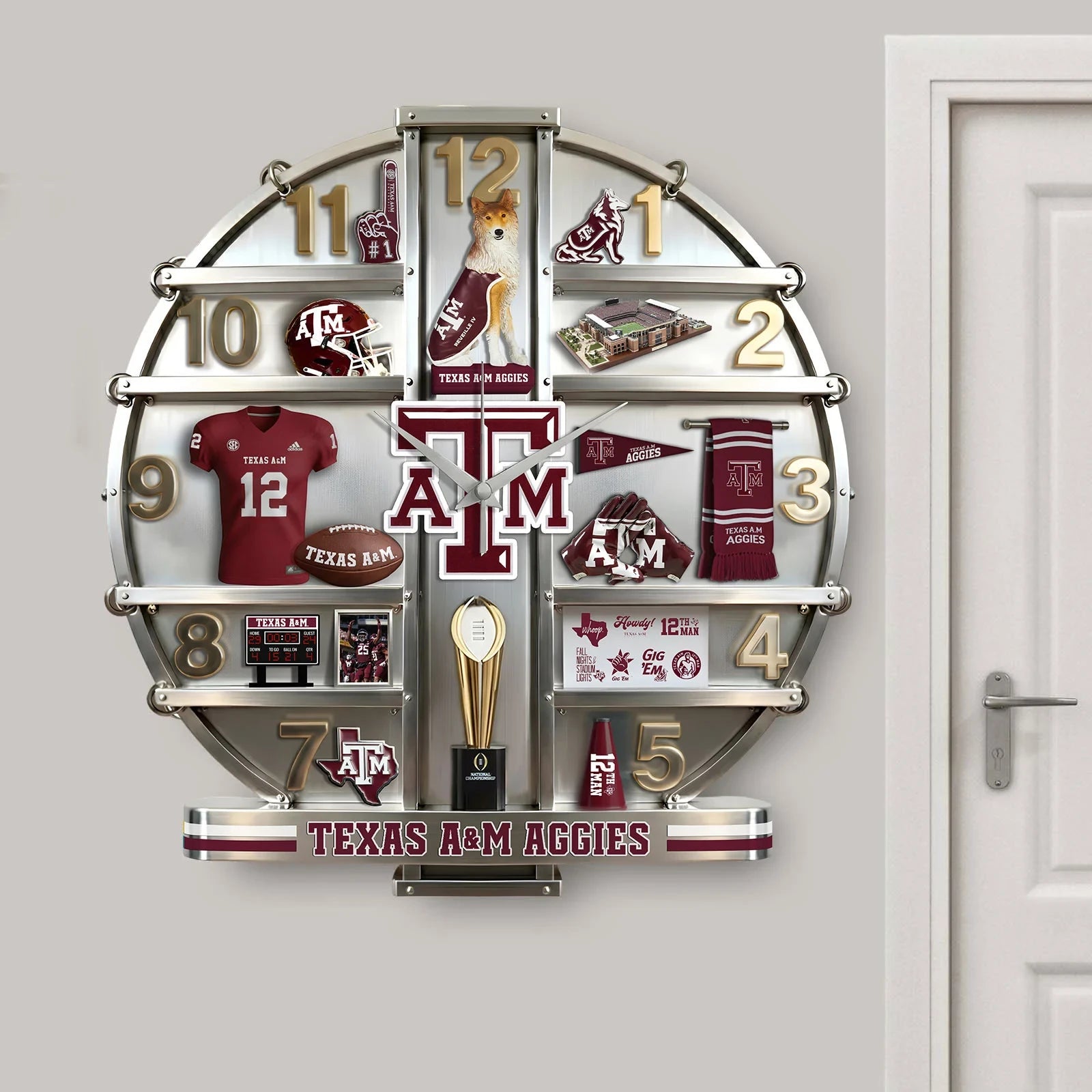 PREMIUM TAMA Home Decorative Acrylic Wall Clock LNTH