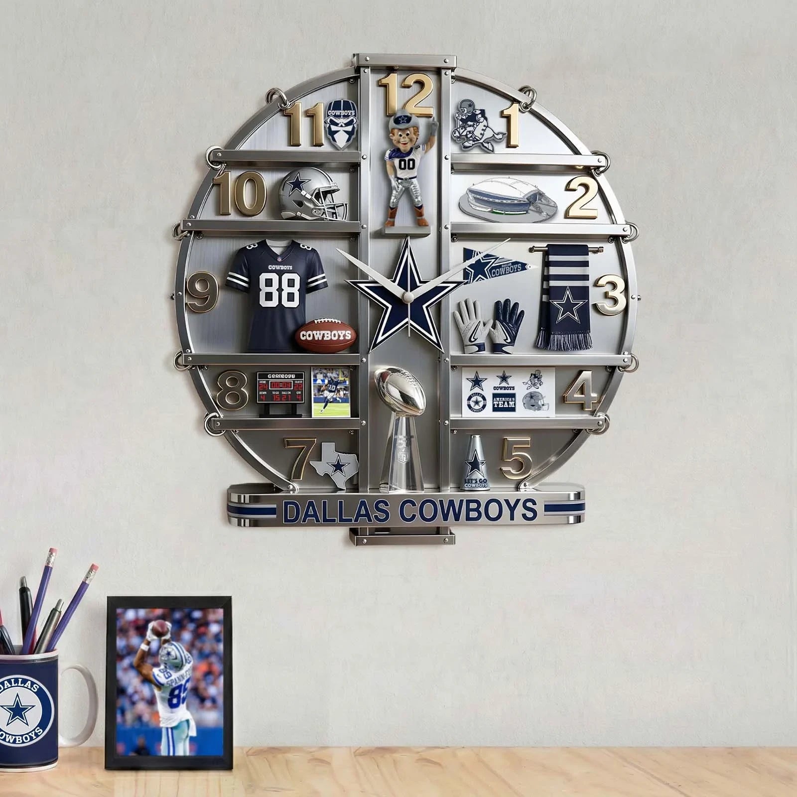 PREMIUM DLCB Home Decorative Acrylic Wall Clock LNTH