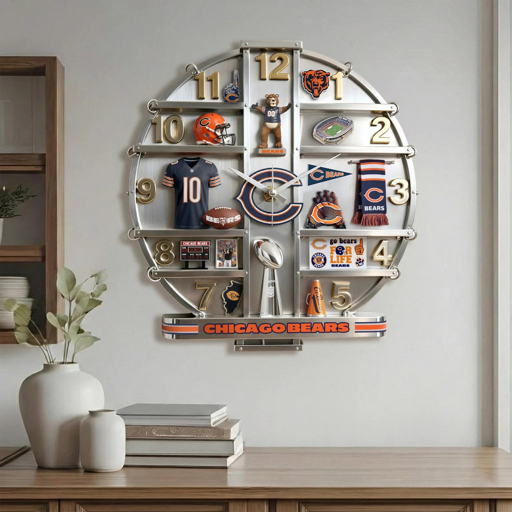 PREMIUM CCB Home Decorative Acrylic Wall Clock LNTH
