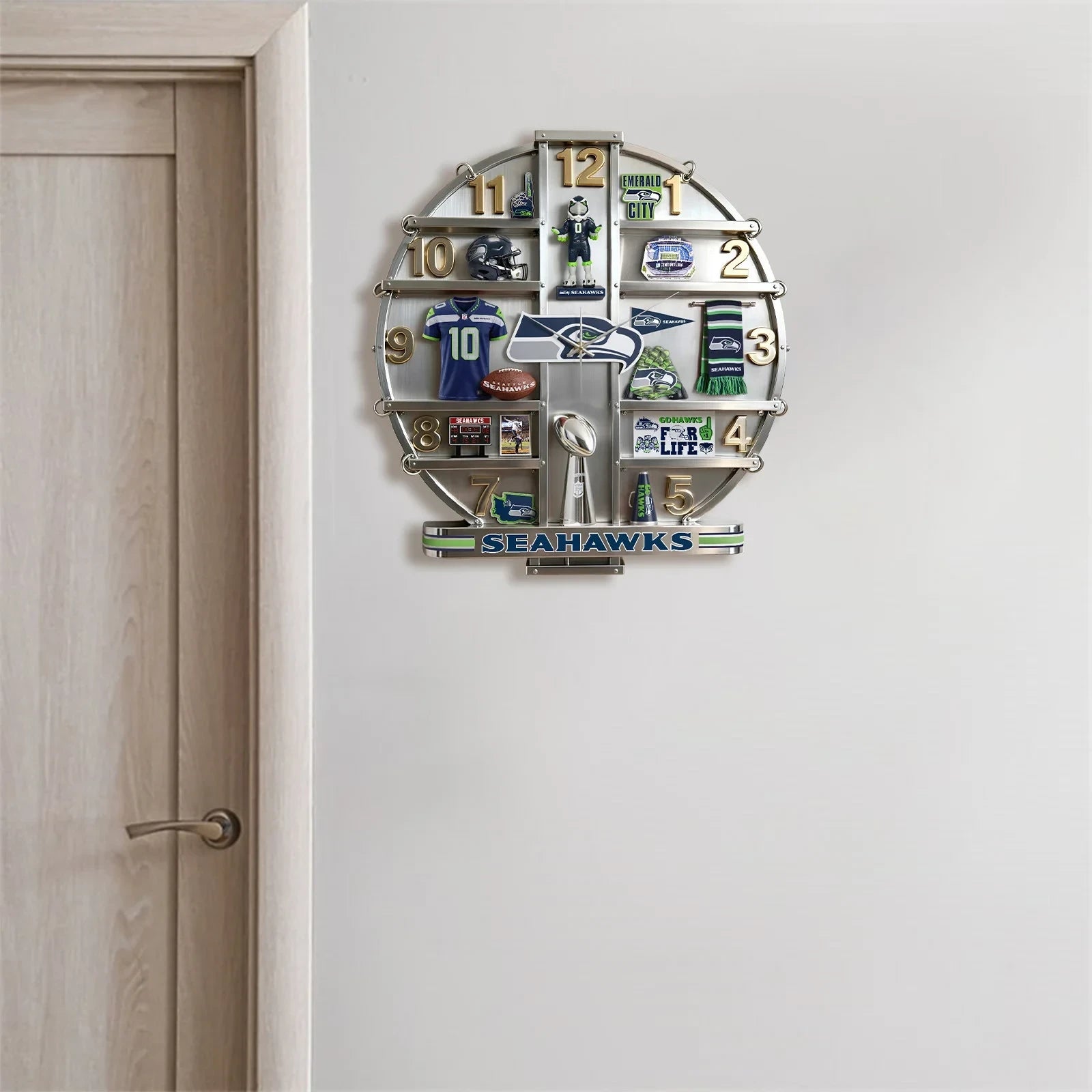 PREMIUM STSH Home Decorative Acrylic Wall Clock LNTH