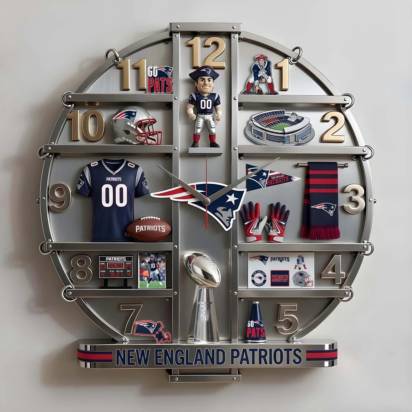 PREMIUM NEP Home Decorative Acrylic Wall Clock LNTH