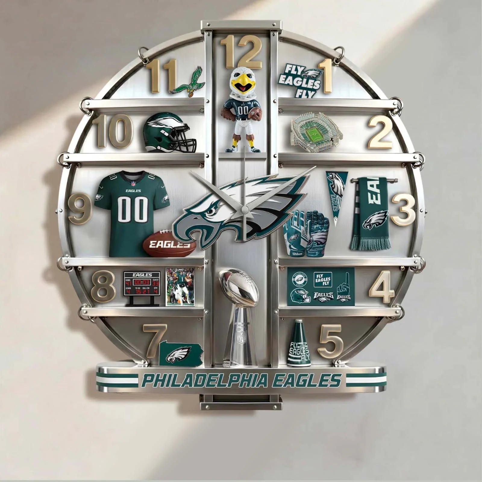 PREMIUM PLDE Home Decorative Acrylic Wall Clock LNTH