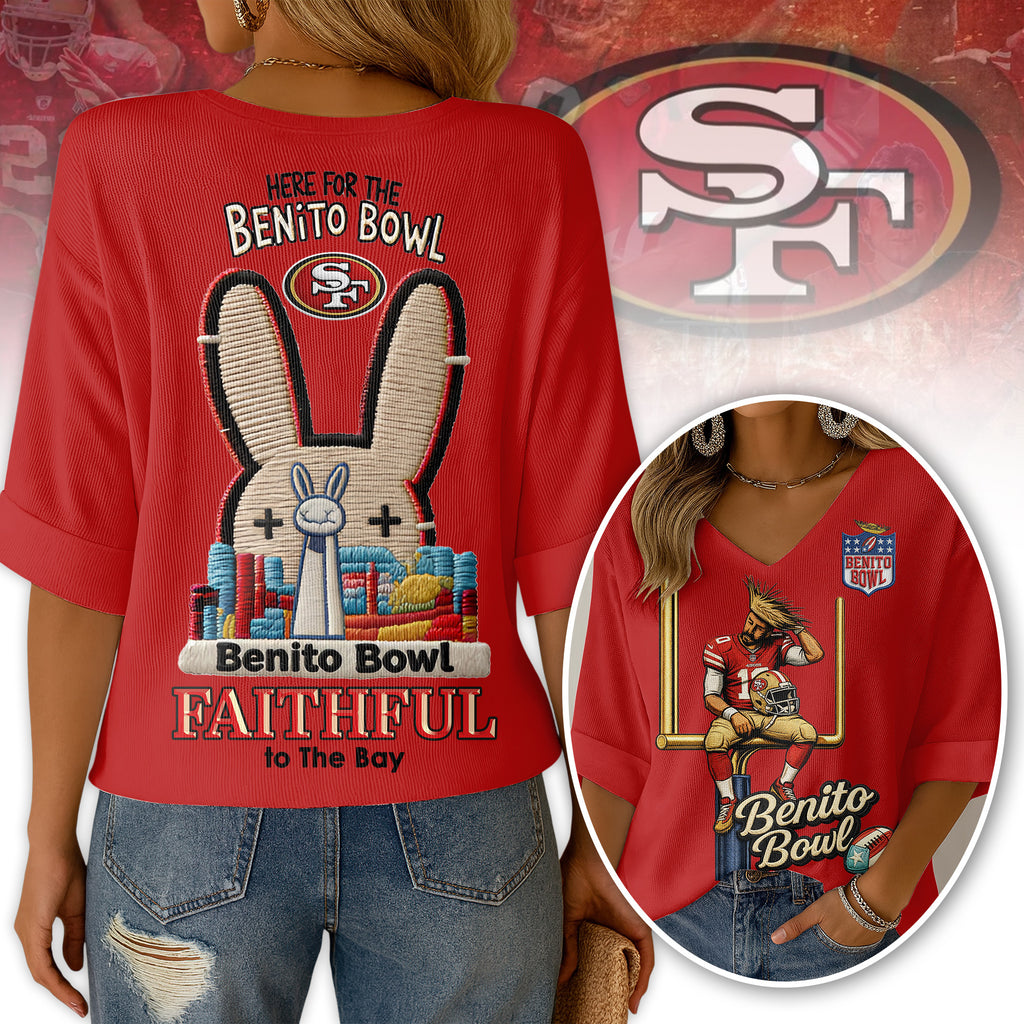 SF49 V-neck Long Sleeve Shirt DAT