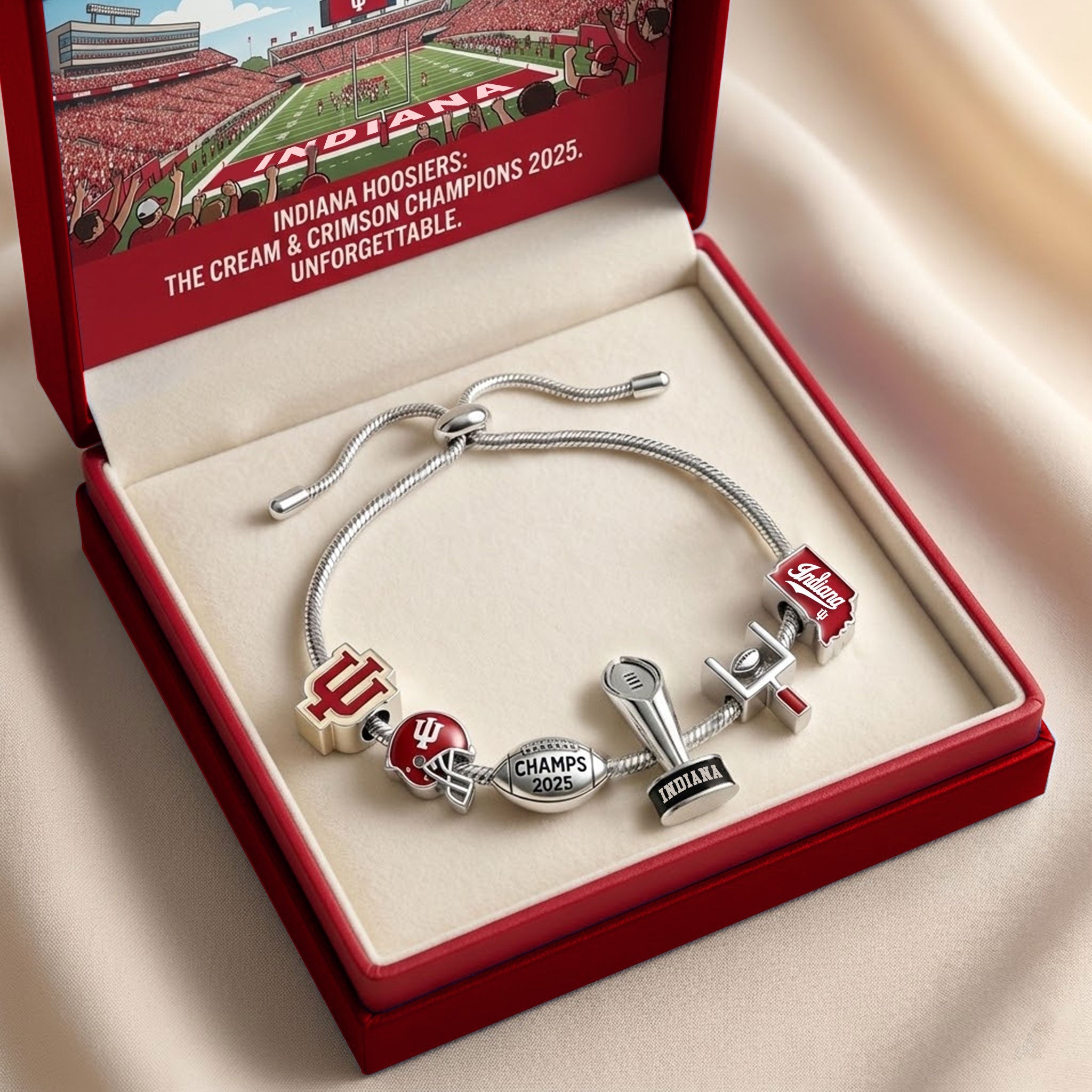 IDH Adjustable Charm Bracelet HTTT