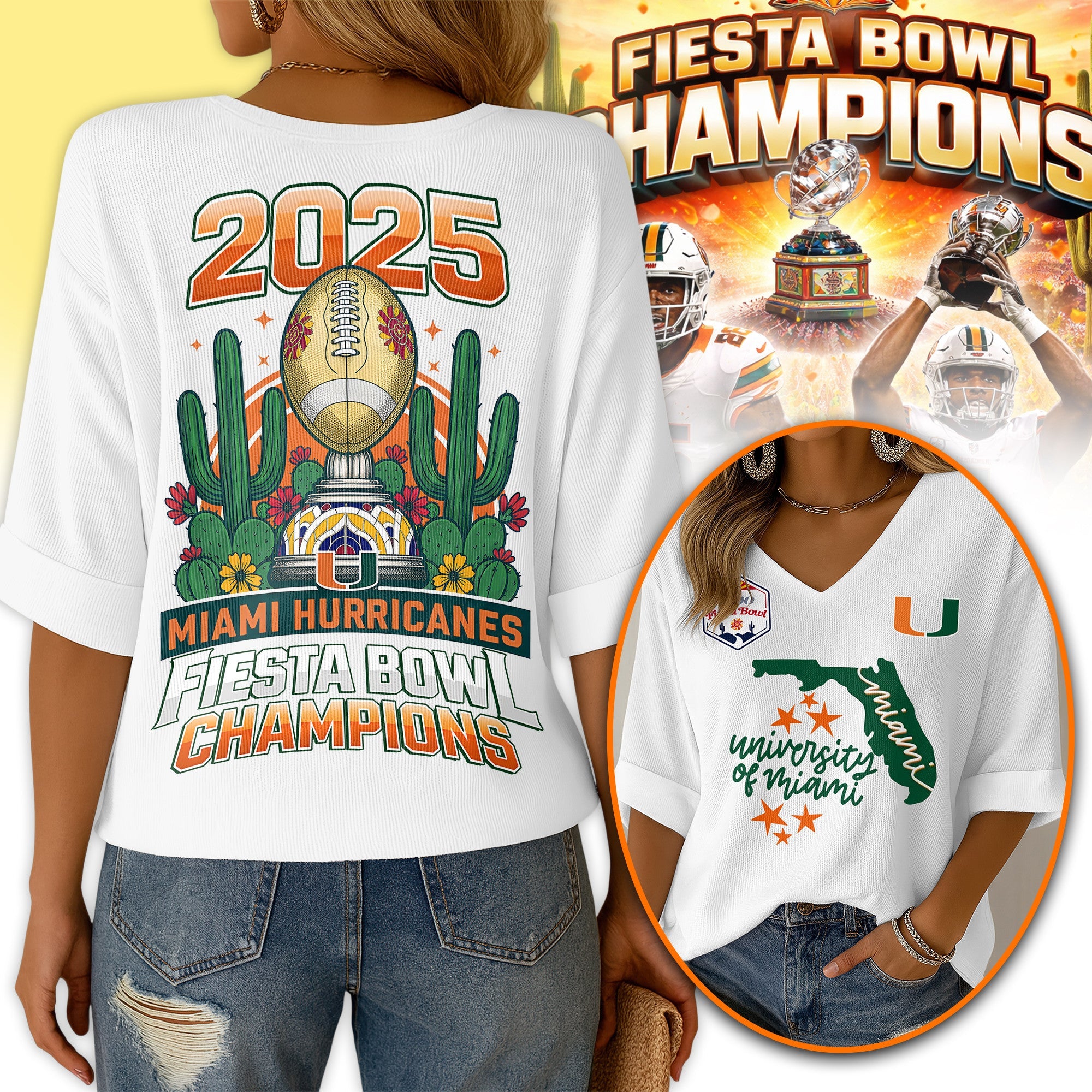 MHC V-neck Long Sleeve Shirt HTTT
