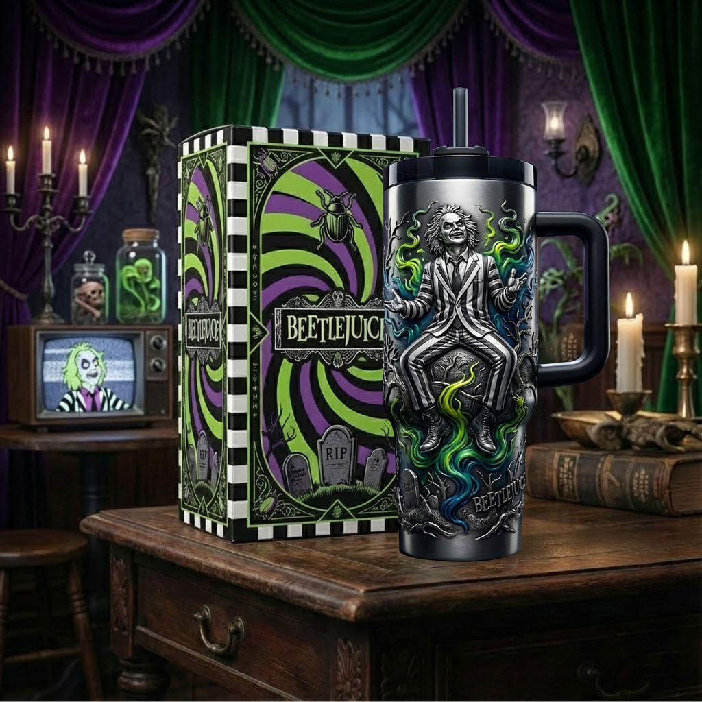 BTJ 40oz Tumbler With Handle TNSM