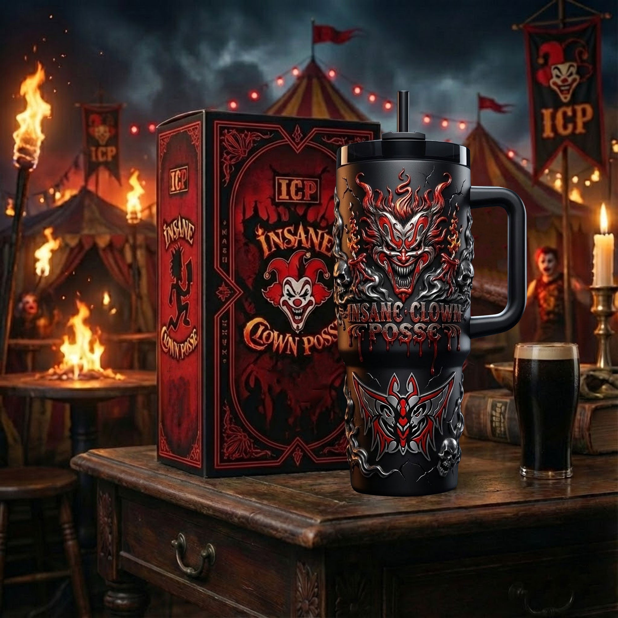 ICP 40oz Tumbler With Handle TNSM
