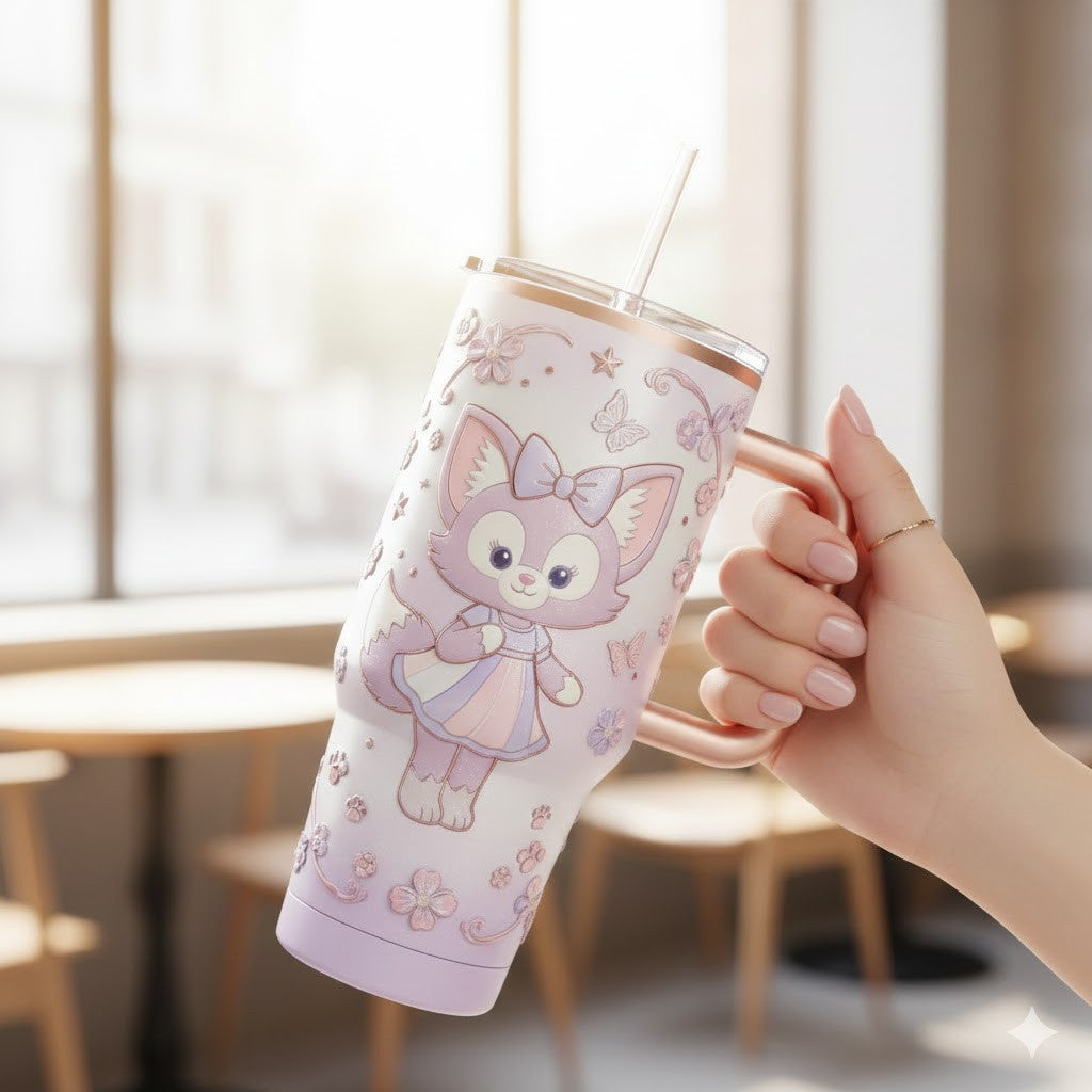 LNB 40oz Tumbler With Handle PDL