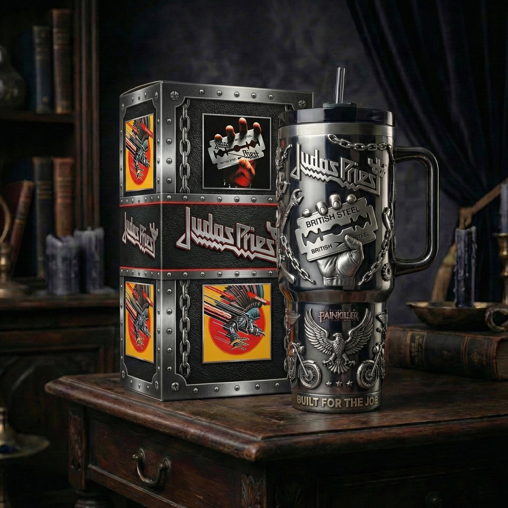 JDPR 40oz Tumbler With Handle DAT