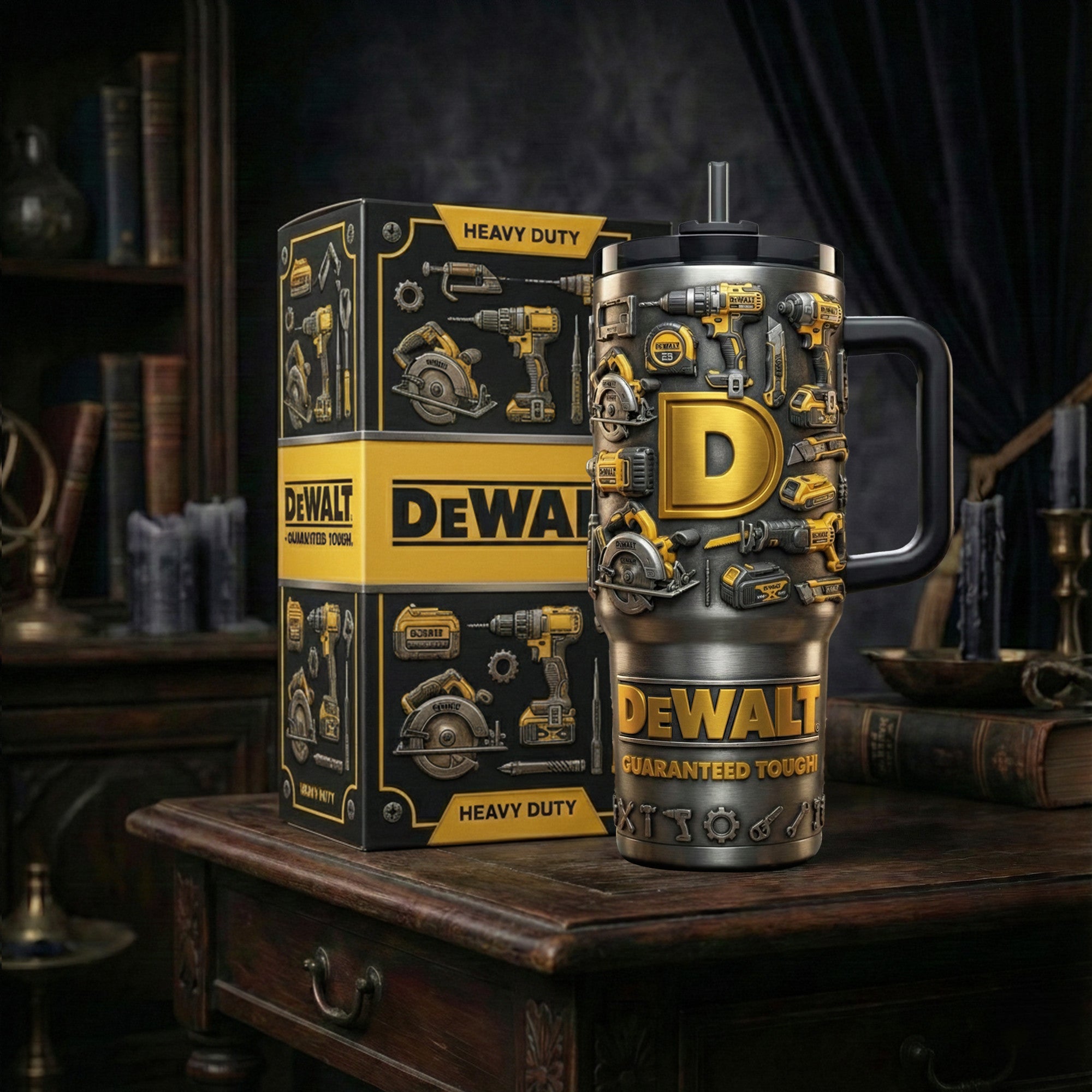 DWT 40oz Tumbler With Handle DAT