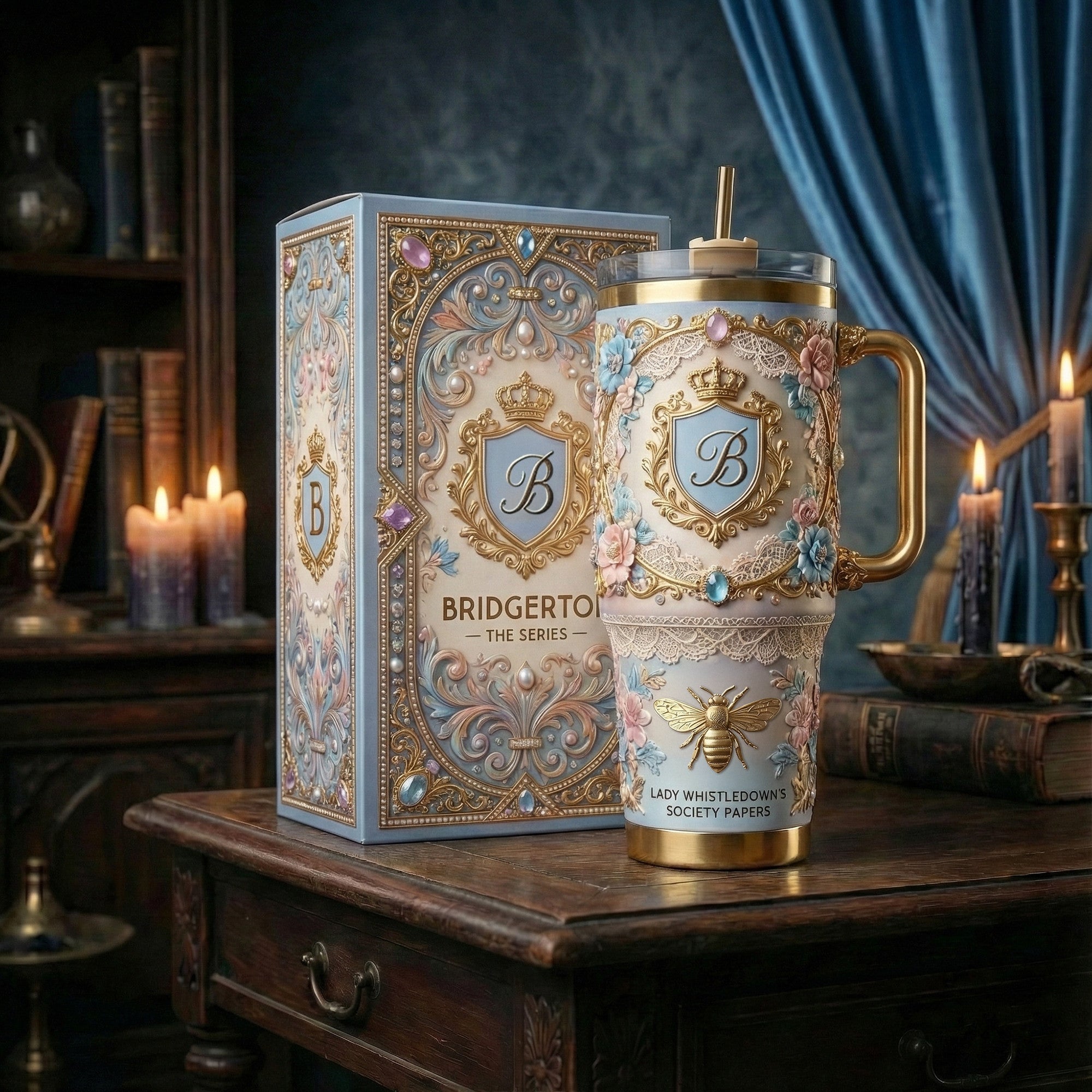 BDGT 40oz Tumbler With Handle DAT