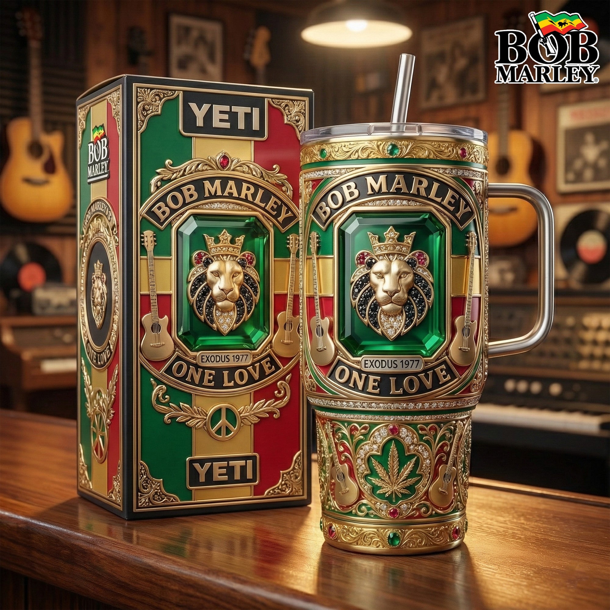 BML 40oz Tumbler With Handle LNTH