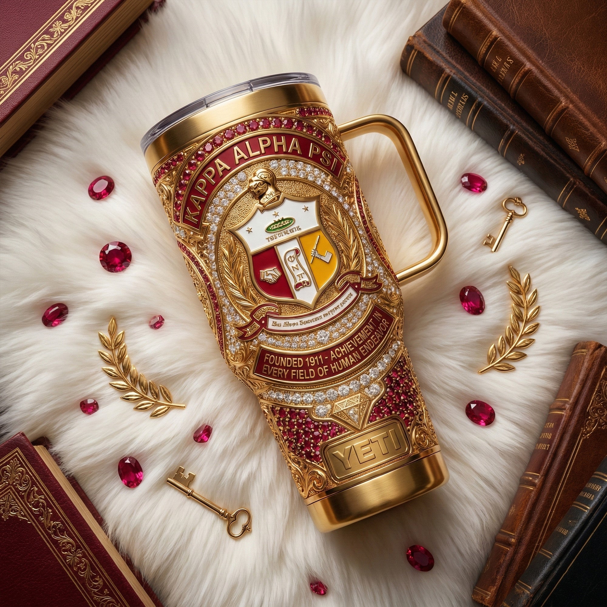 KPAP 40oz Tumbler With Handle LNTH