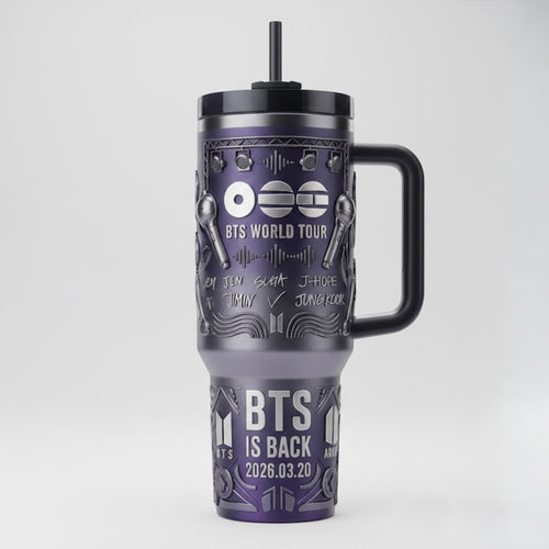 BTS 40oz Tumbler With Handle TNSM