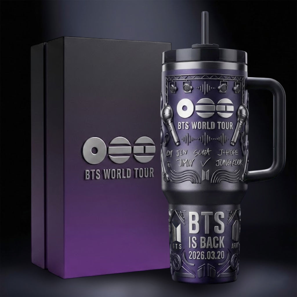 BTS 40oz Tumbler With Handle TNSM