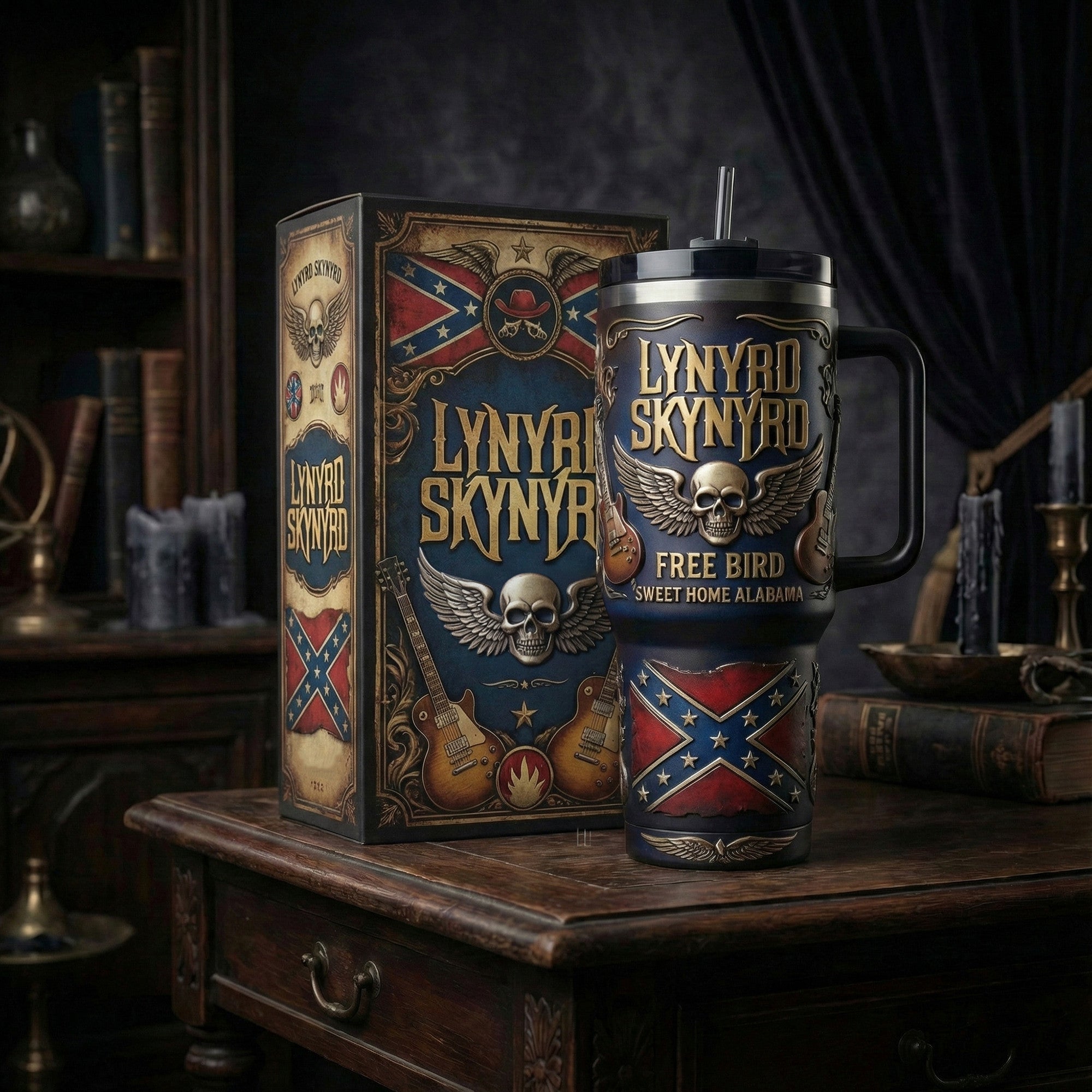 LNSN 40oz Tumbler With Handle DAT