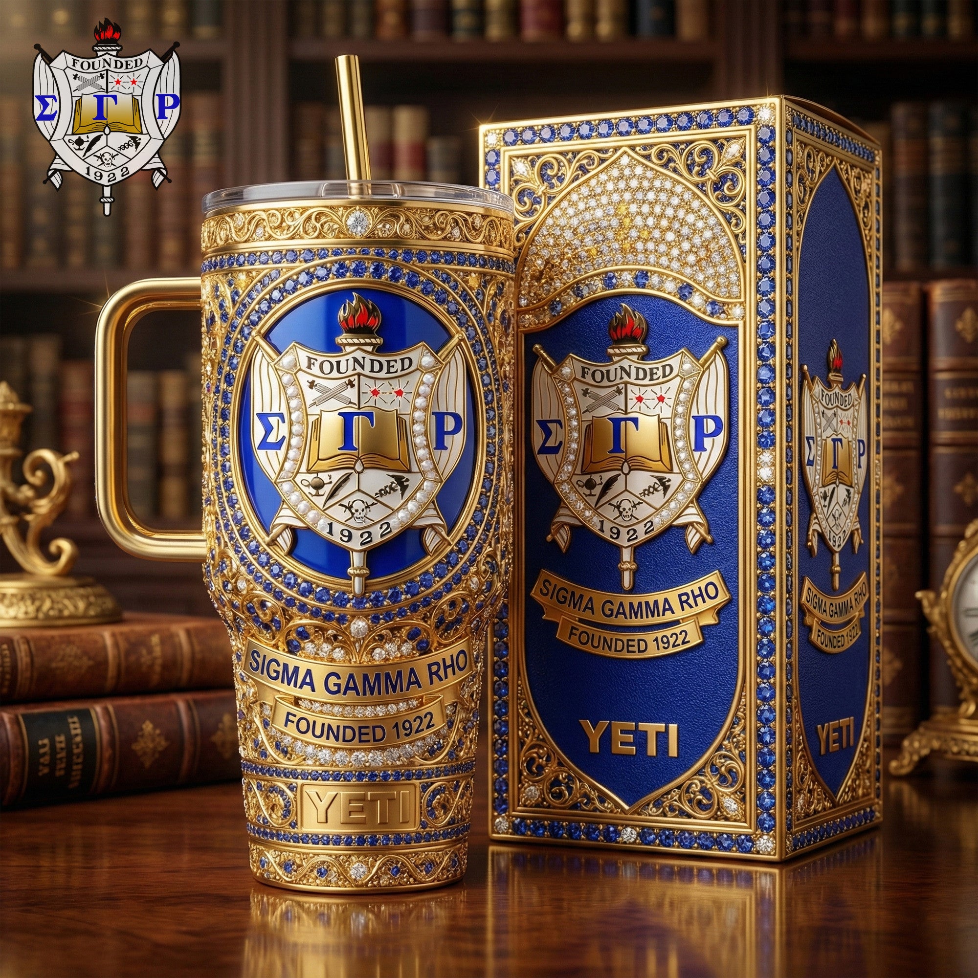 TDVN 40oz Tumbler With Handle LNTH