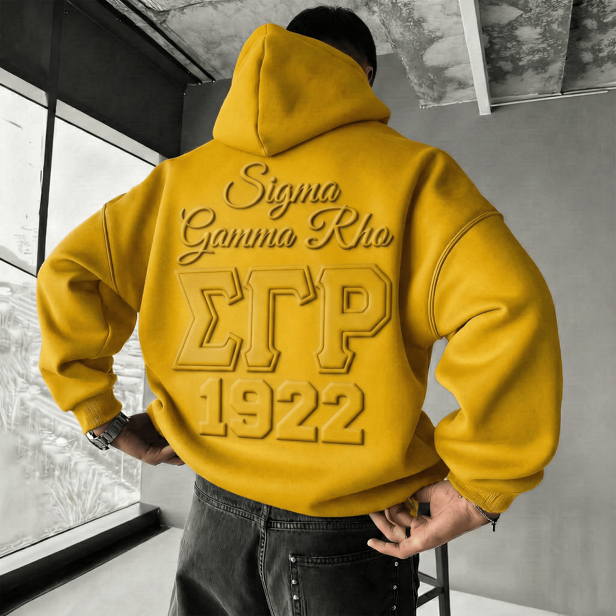SGRO Embossed Hoodie HTTT