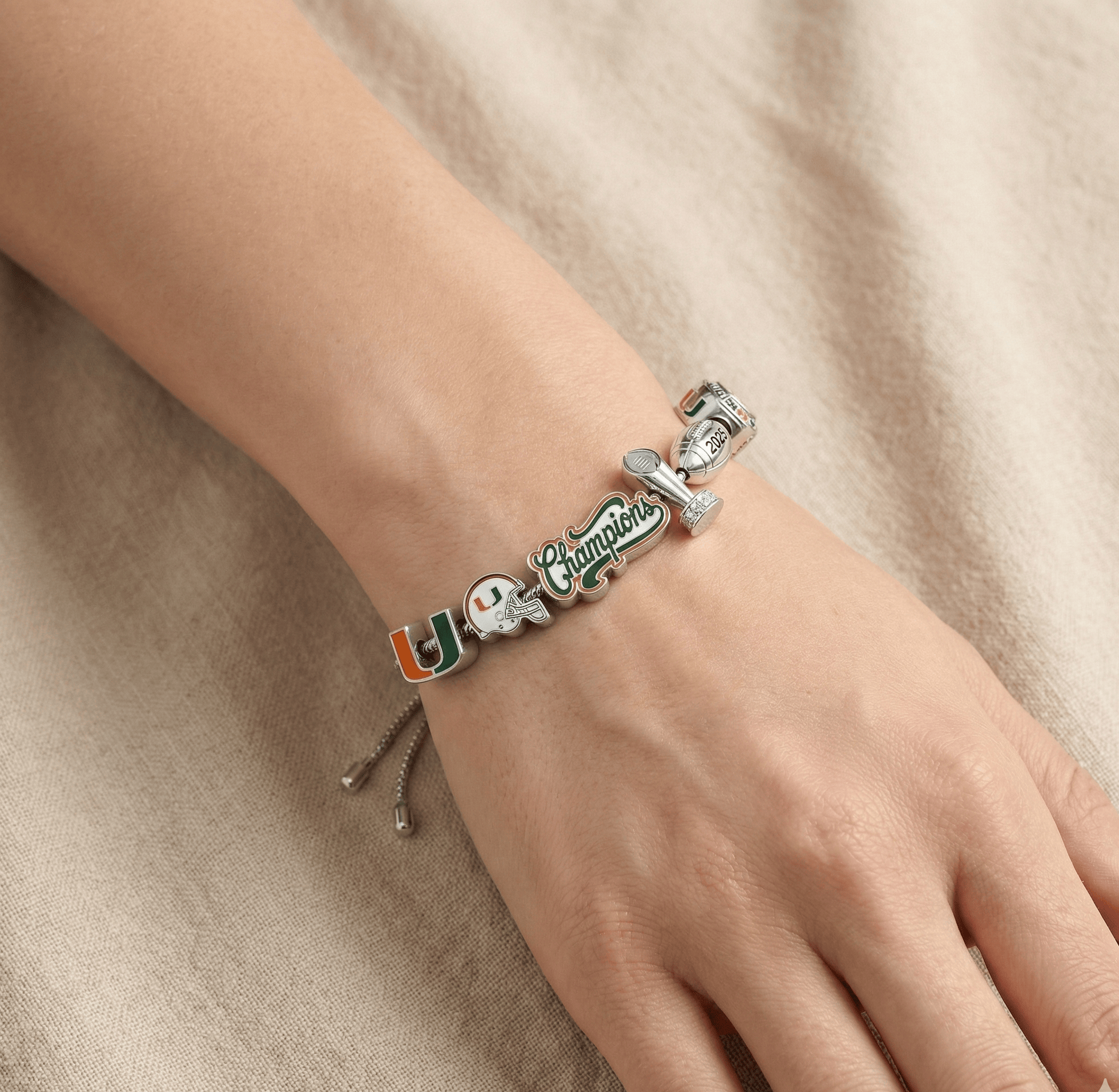 MHC Adjustable Charm Bracelet HTTT