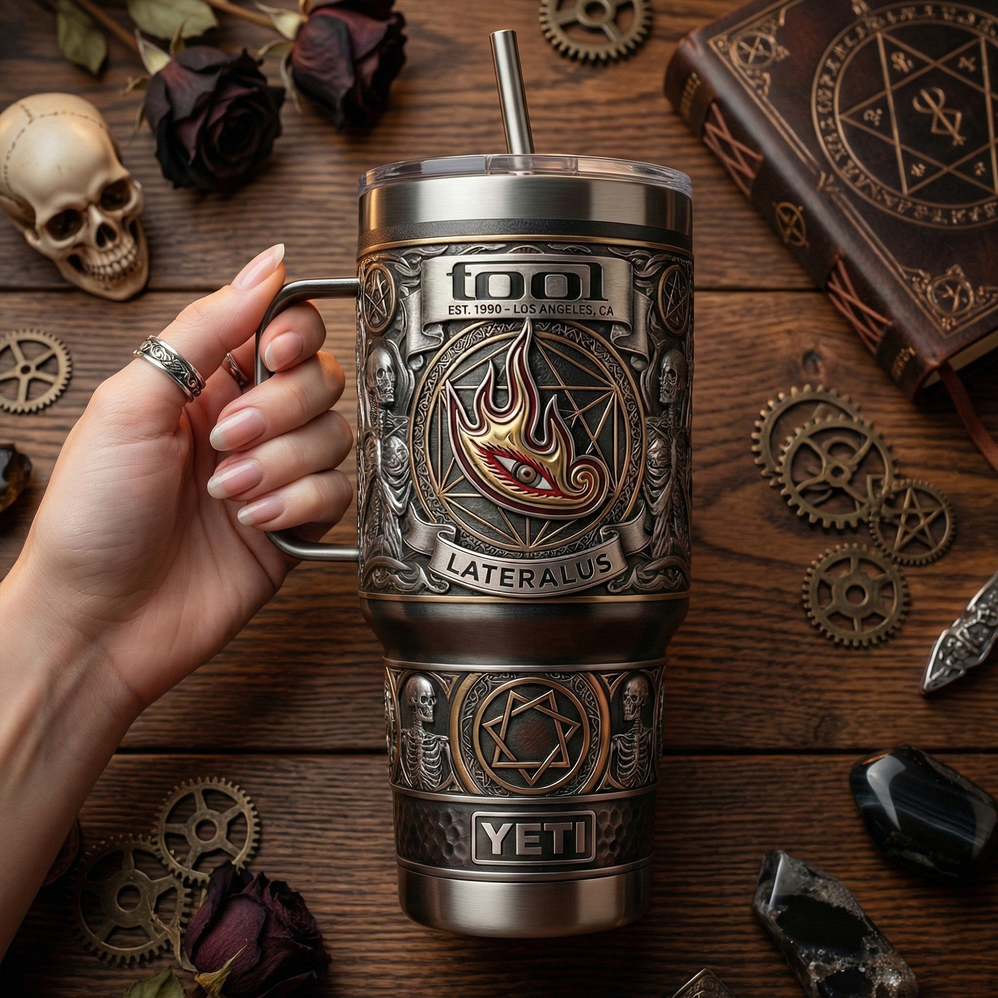 TOOL 40oz Tumbler With Handle LNTH