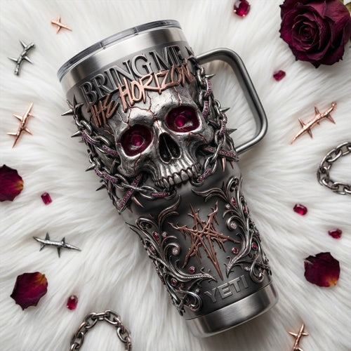 BMTH 40oz Tumbler With Handle TNSM