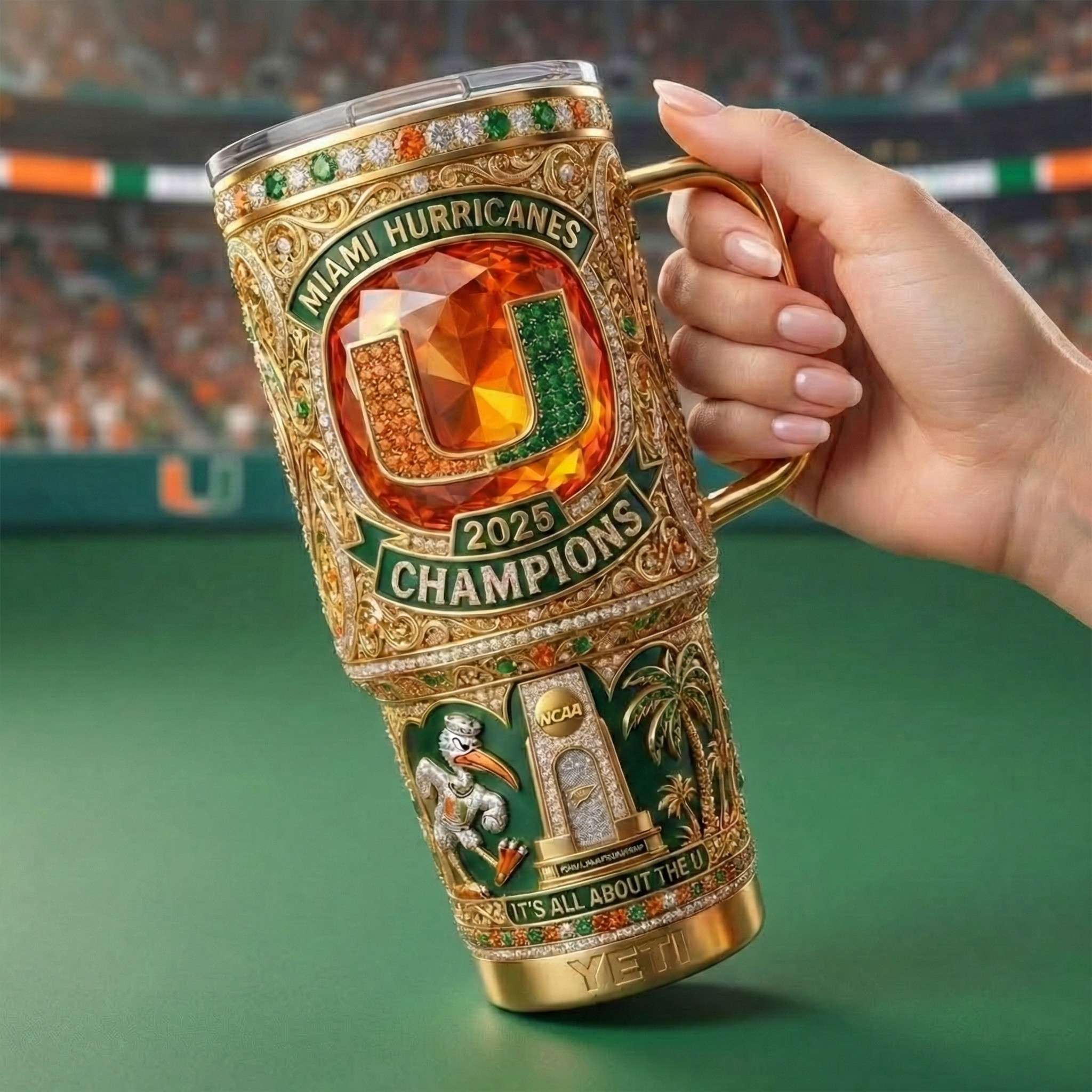 MHC 40oz Tumbler With Handle TNSM