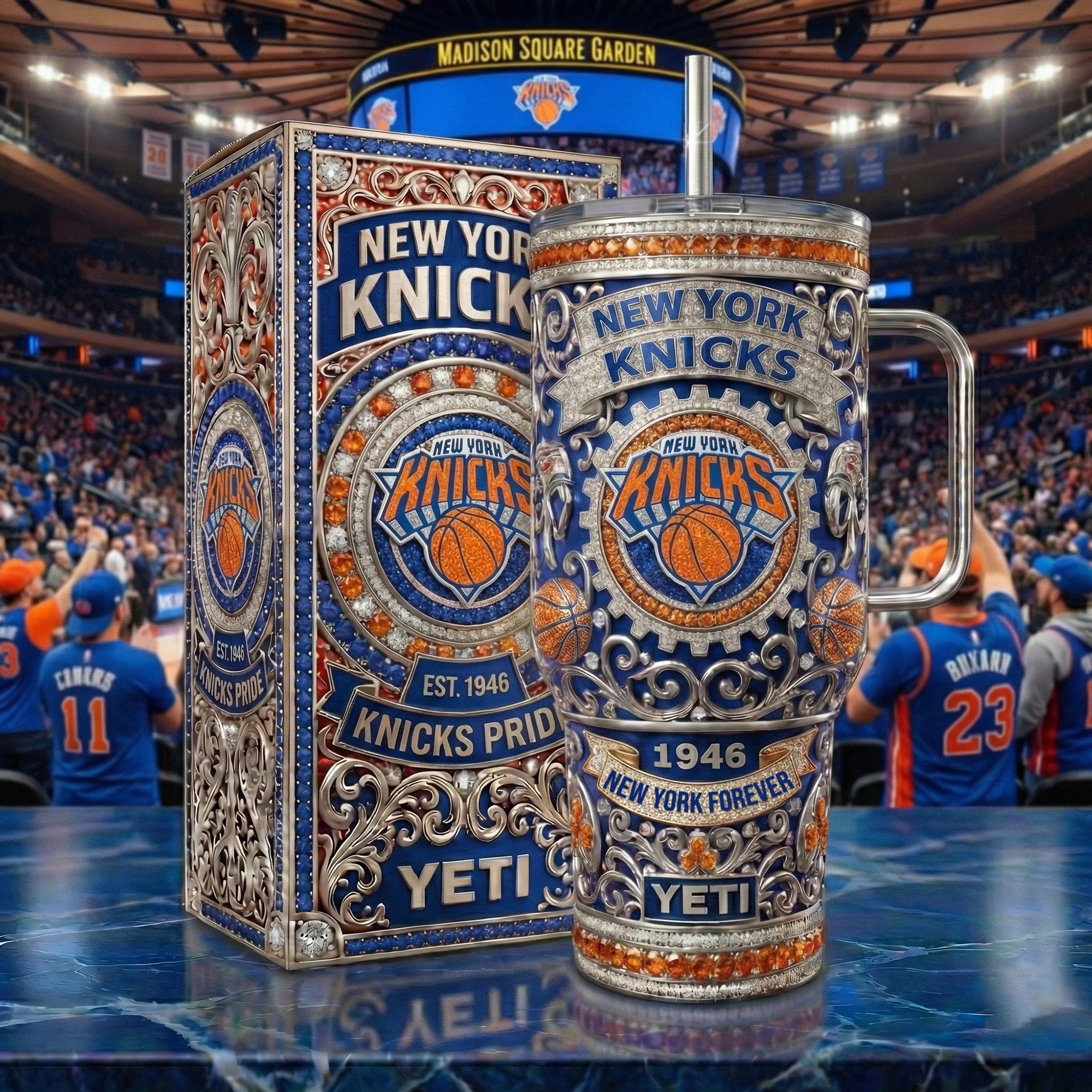 NYK 40oz Tumbler With Handle DAT