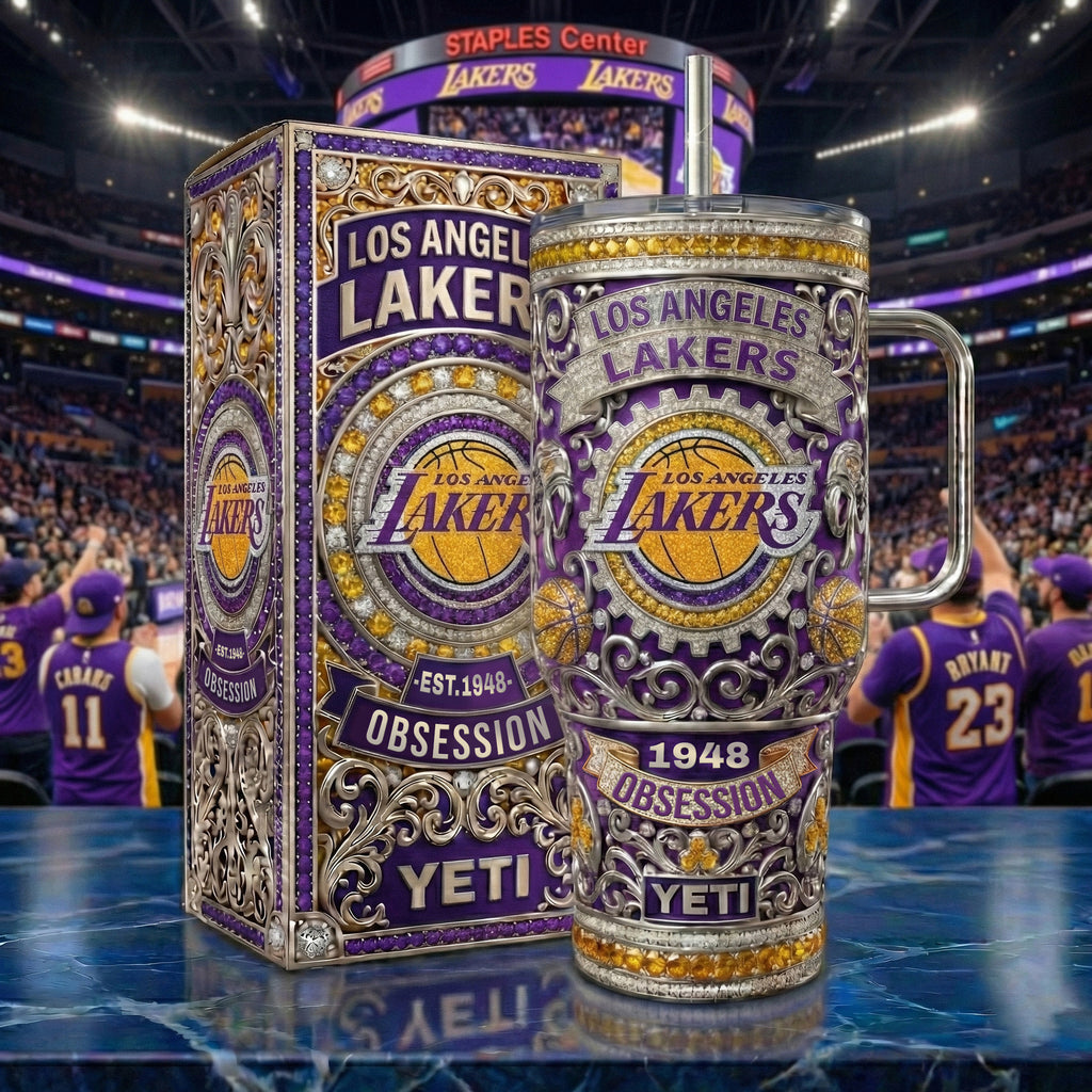 LAL 40oz Tumbler With Handle DAT