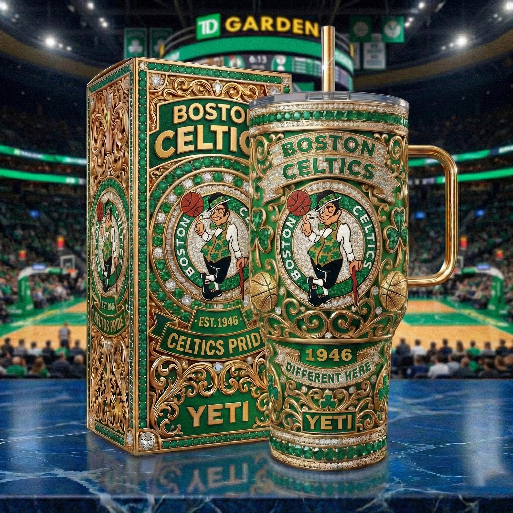 BNCS 40oz Tumbler With Handle DAT