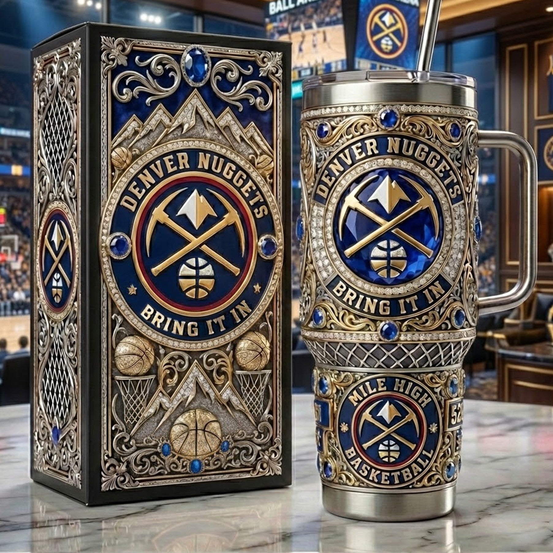 DVNG 40oz Tumbler With Handle TNSM