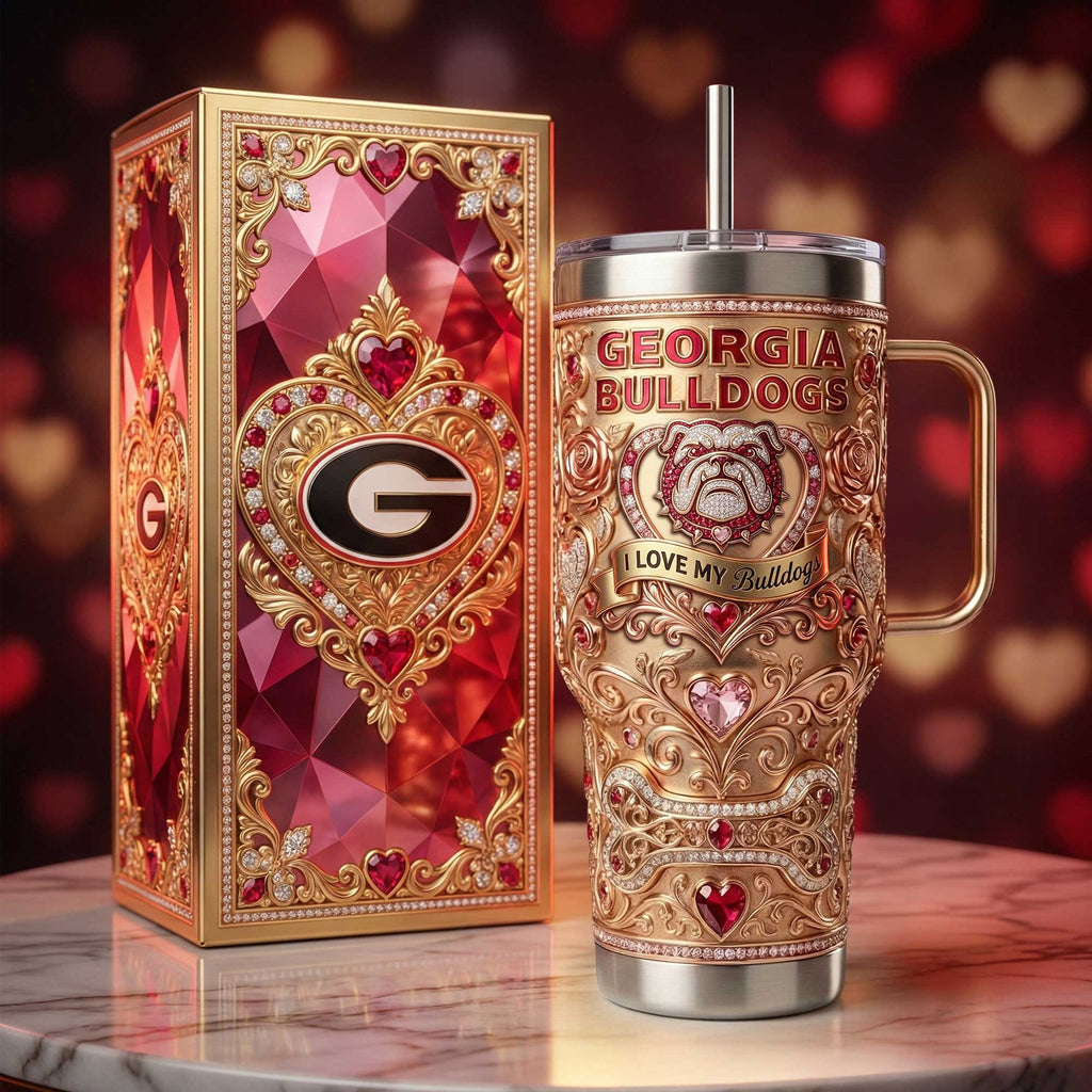GGBD 40oz Valentines Tumbler With Handle HTTT