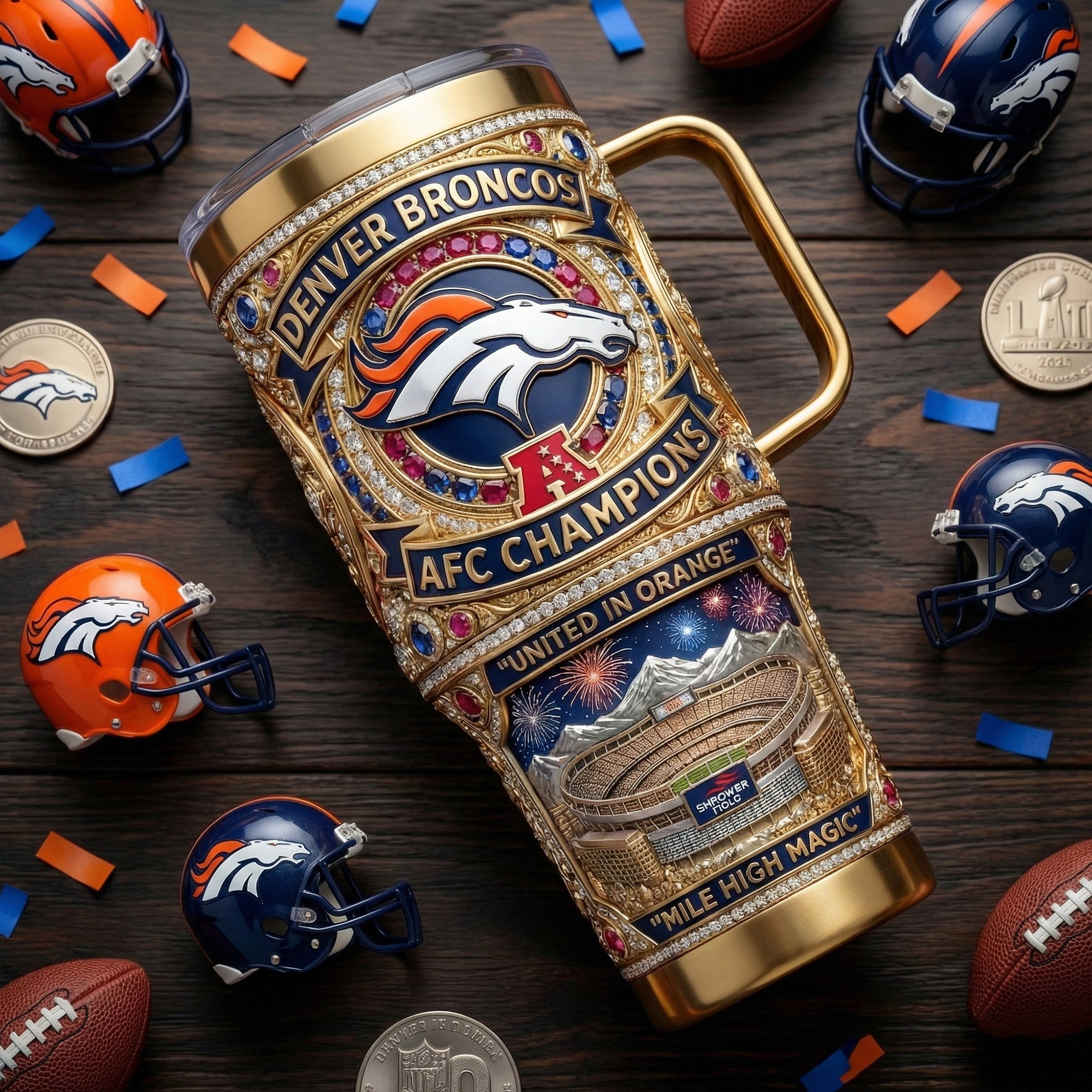 DVBC 40oz Tumbler With Handle LNTH