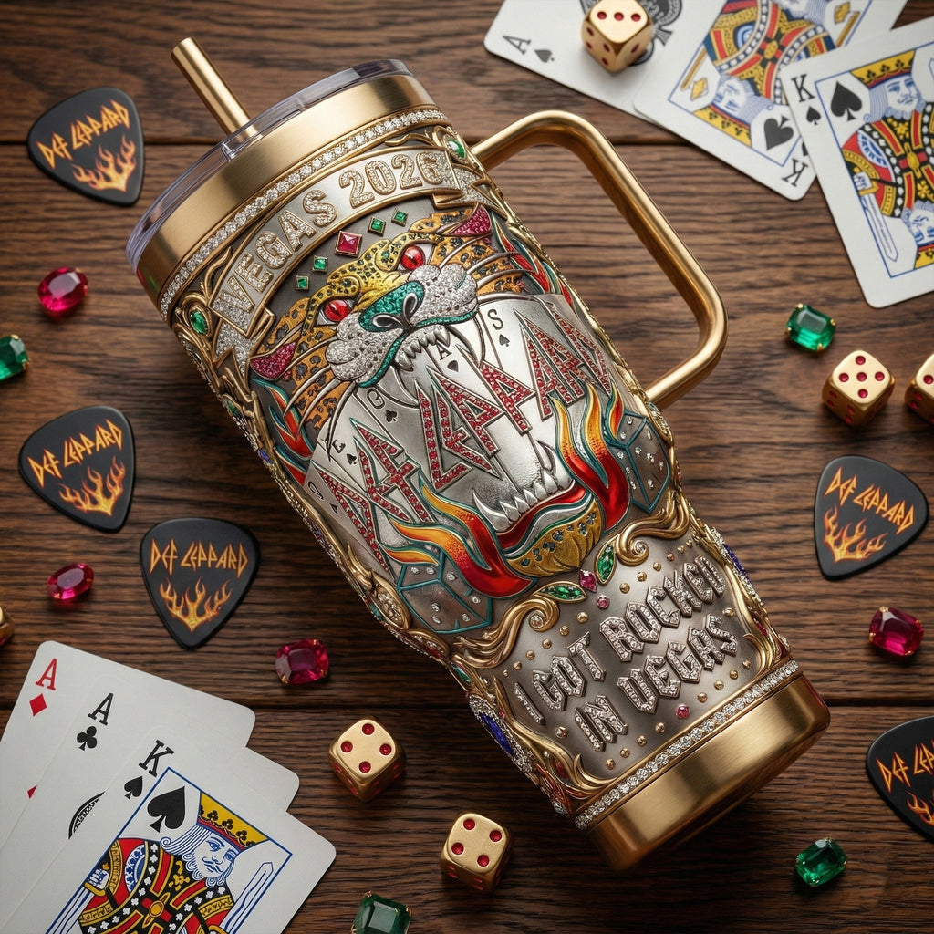 DLPR 40oz Tumbler With Handle LNTH