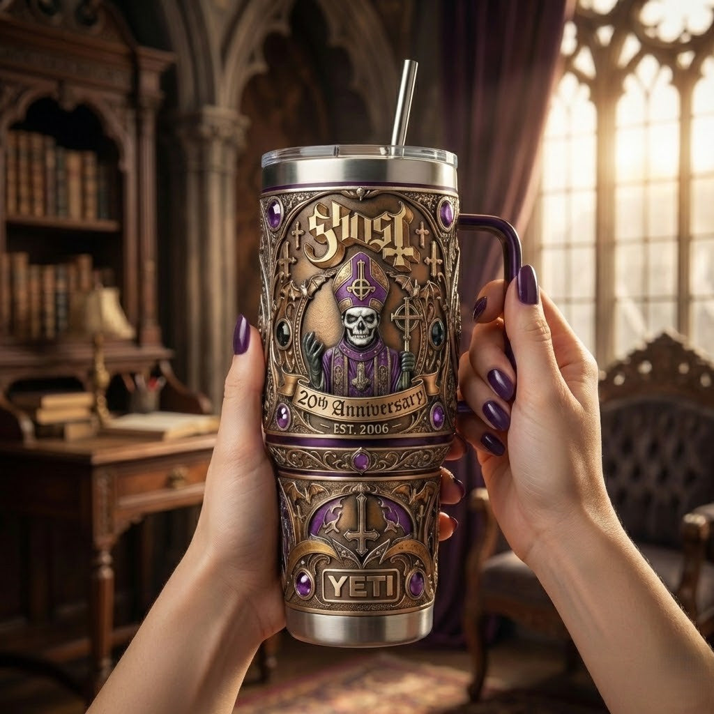 GHB 40oz Tumbler With Handle TNSM