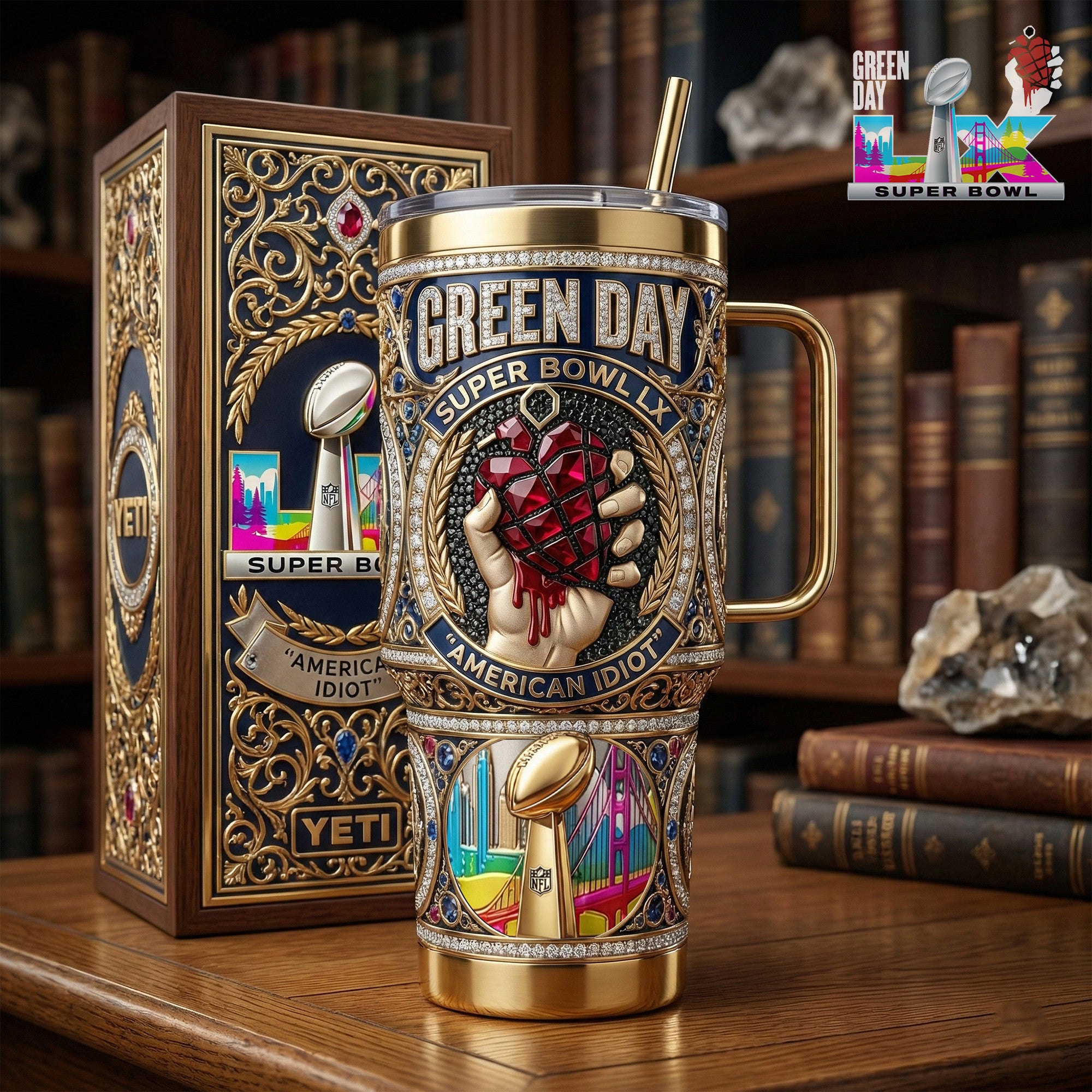 GRD 40oz Tumbler With Handle LNTH