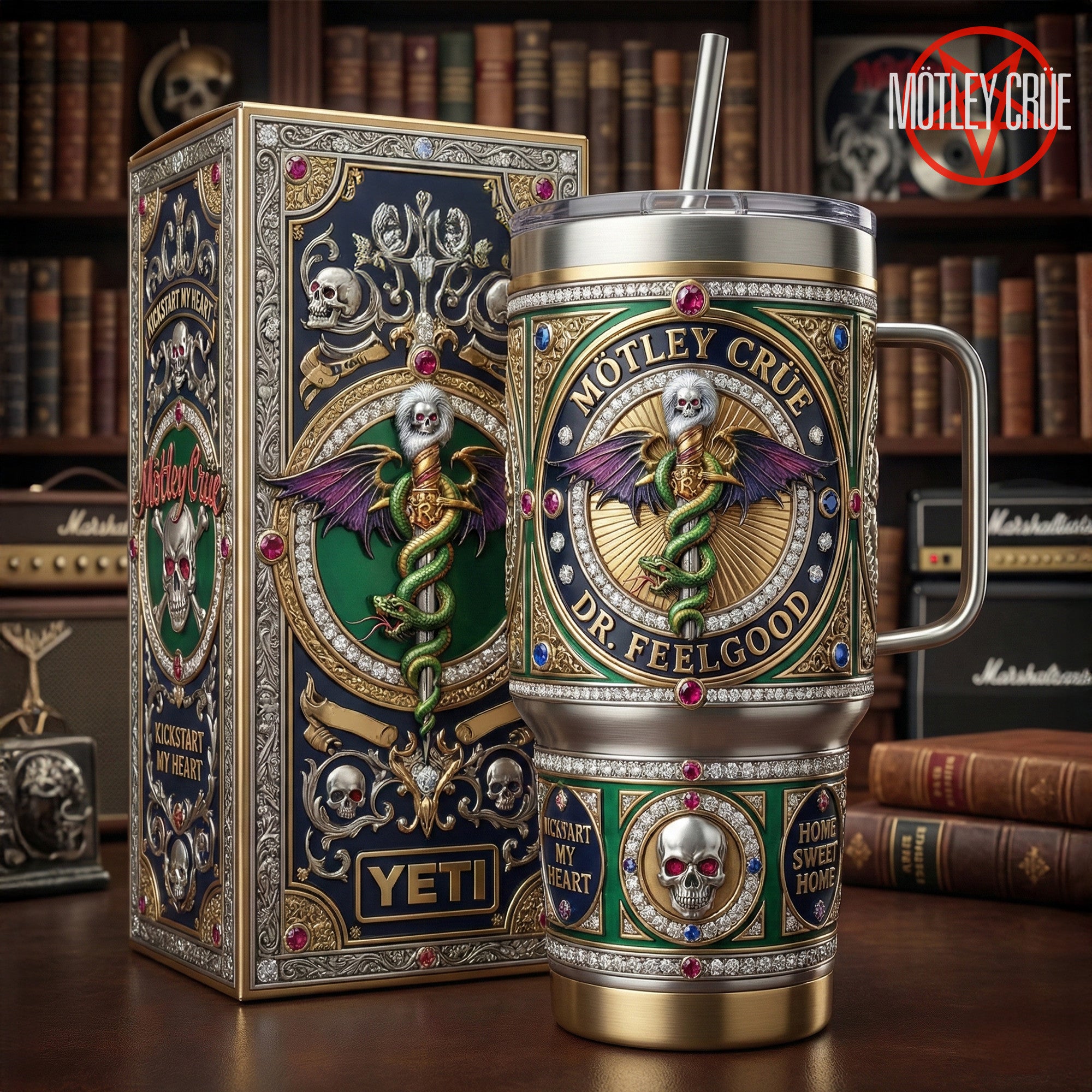 MLCR 40oz Tumbler With Handle LNTH