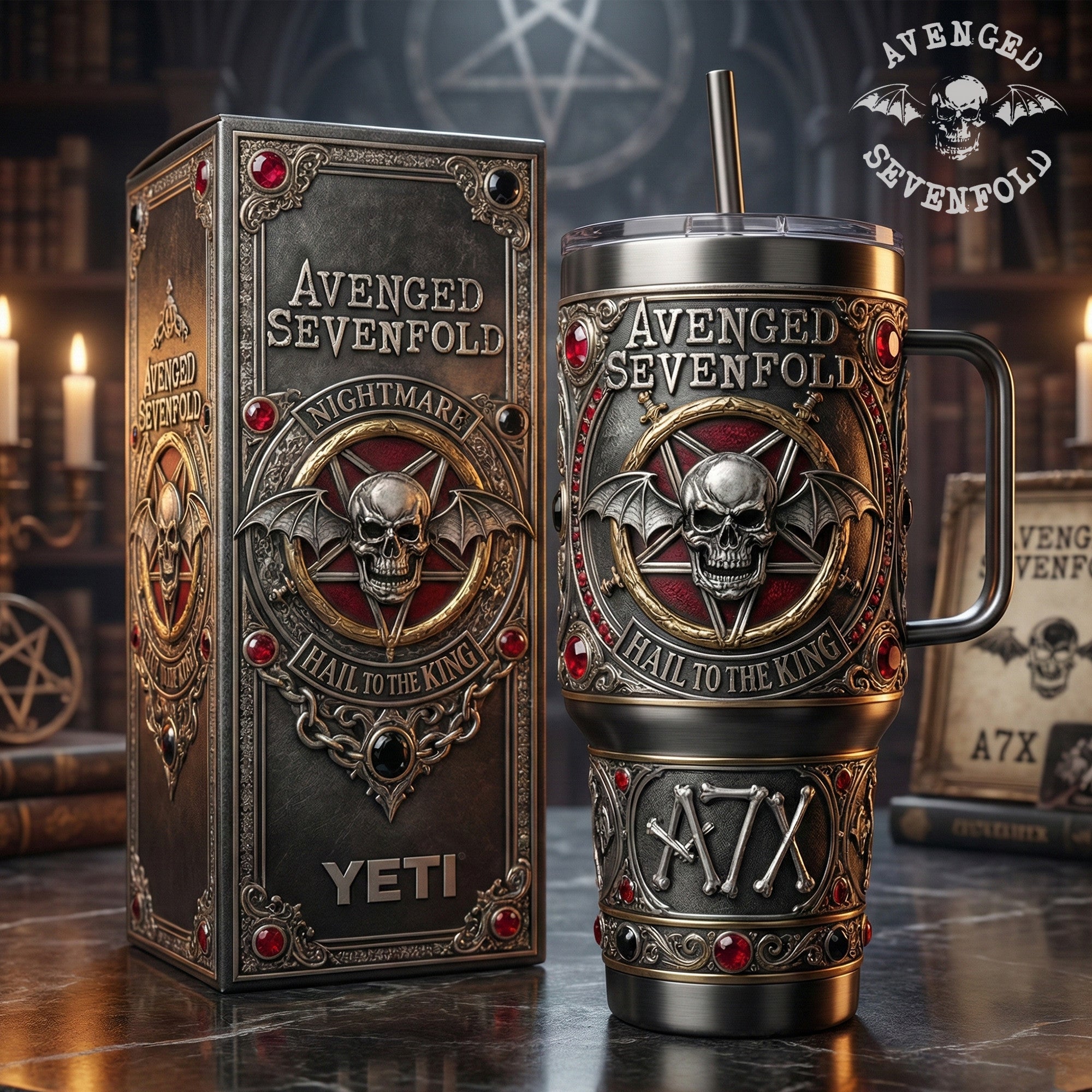 SVD 40oz Tumbler With Handle LNTH