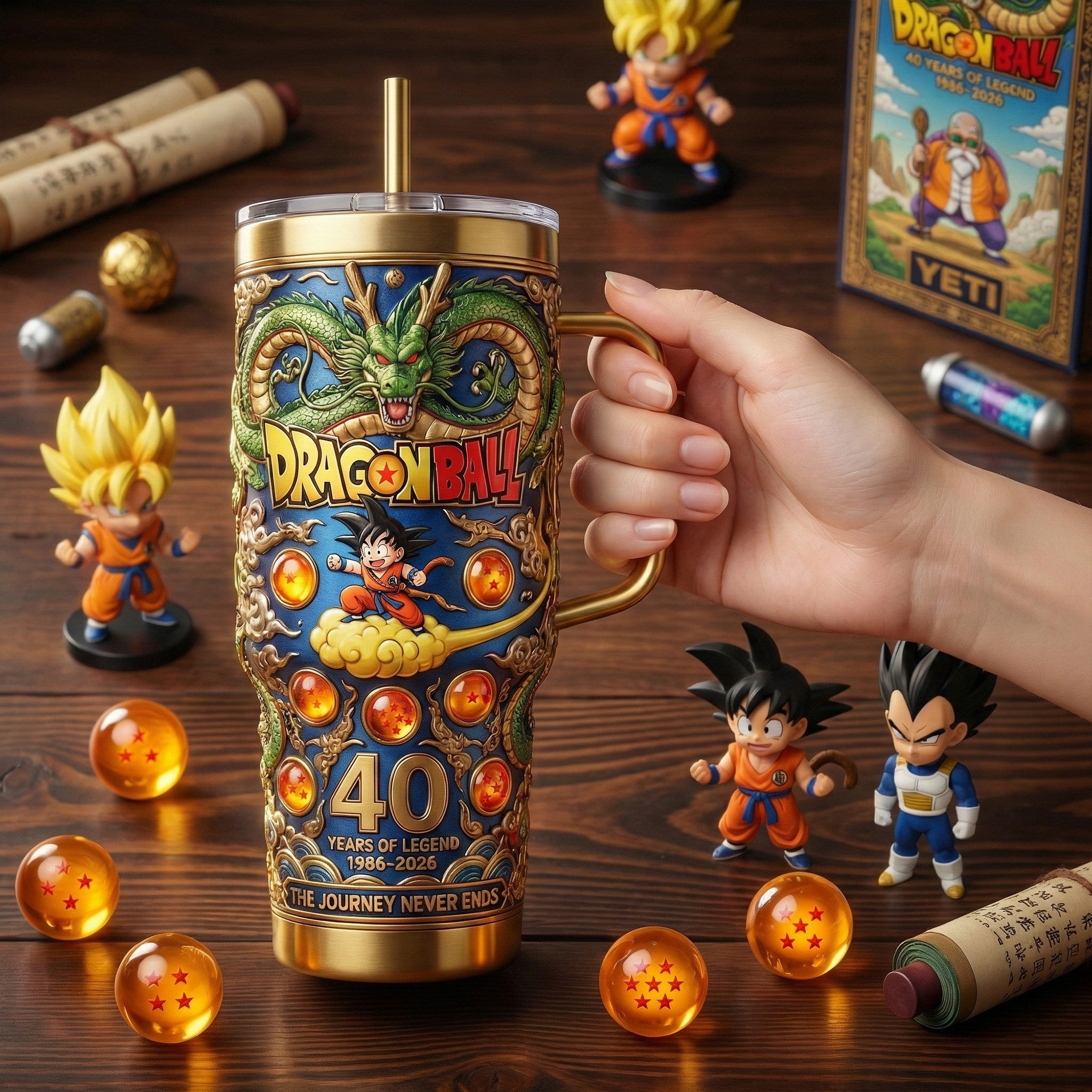 DGBL 40oz Tumbler With Handle LNTH